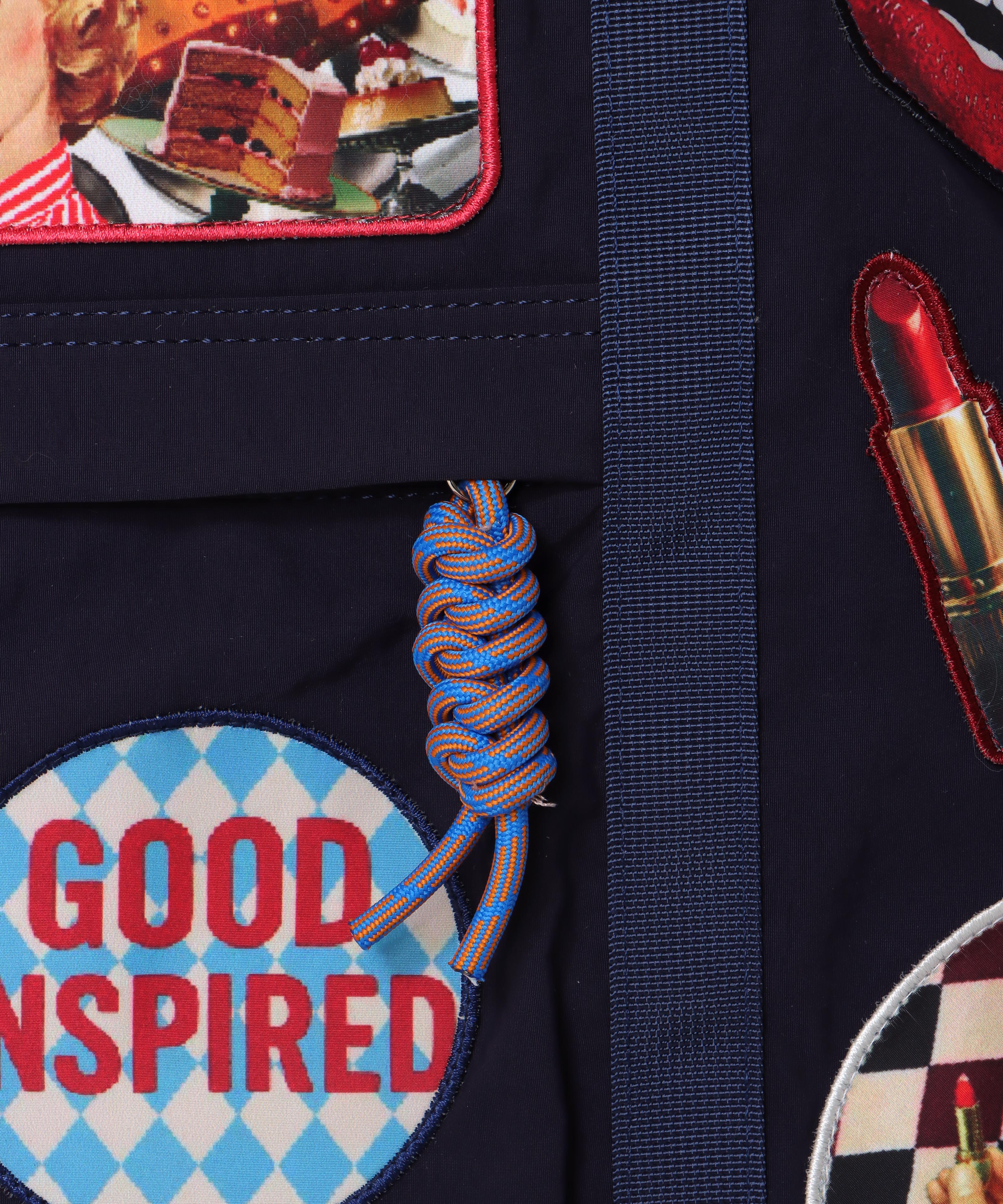 【CONTROL FREAK】パッチナイロン３WAYスクエアトート(別注)