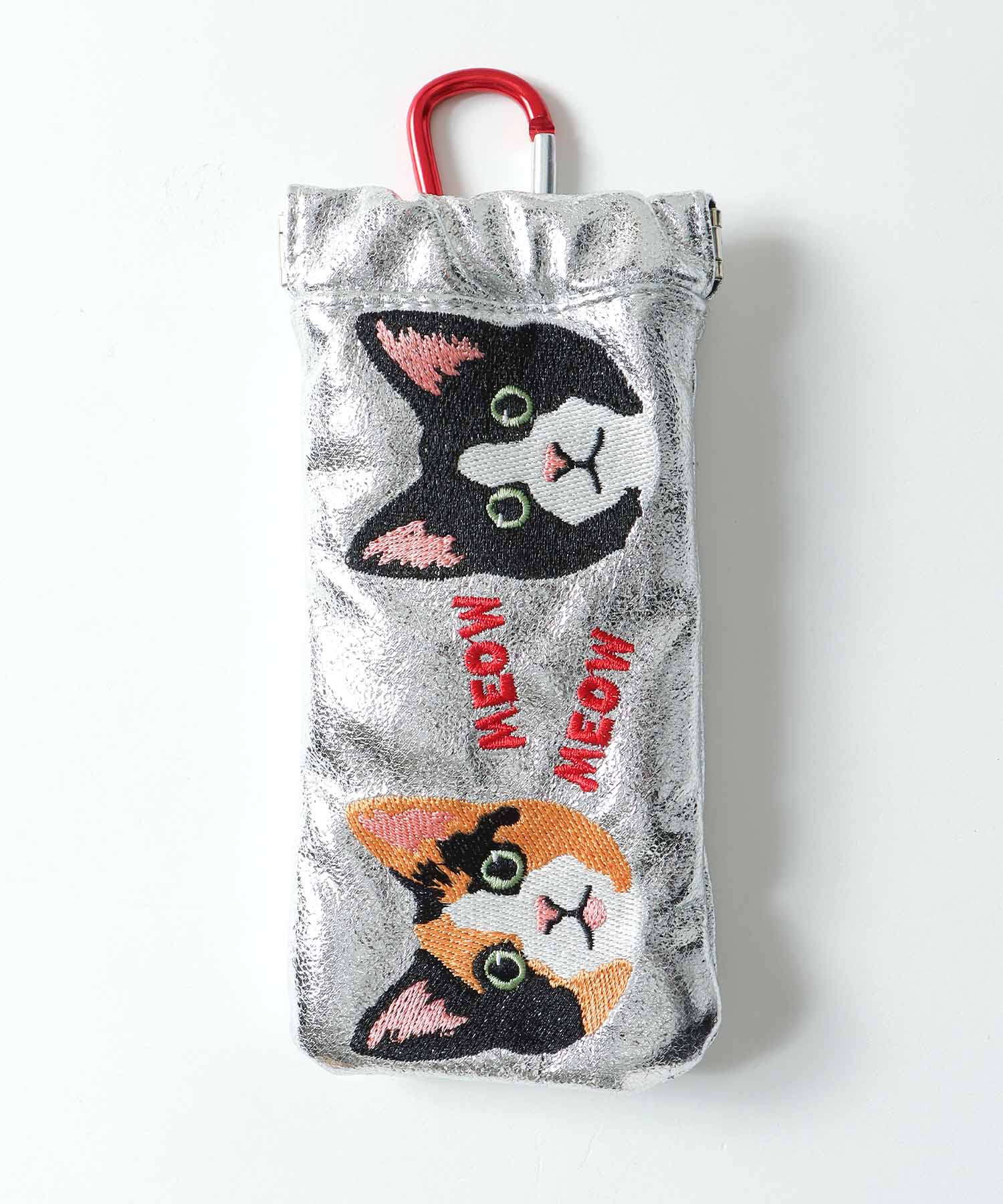 【Casselini 】刺繍サングラスケース (別注)