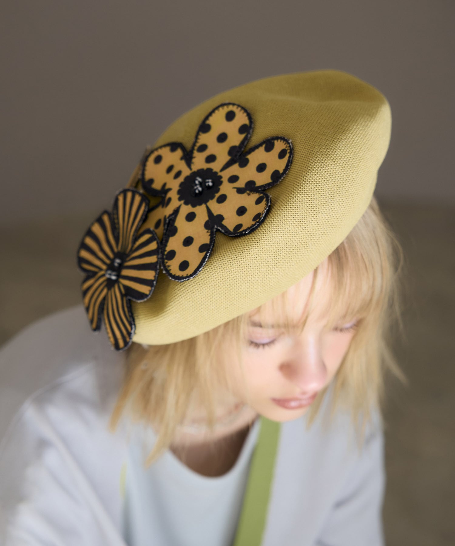 WEB・一部店舗限定販売/ フラワーサーモベレー帽