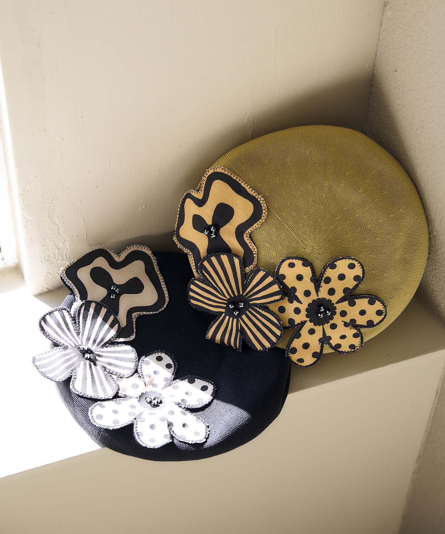 WEB・一部店舗限定販売/ フラワーサーモベレー帽