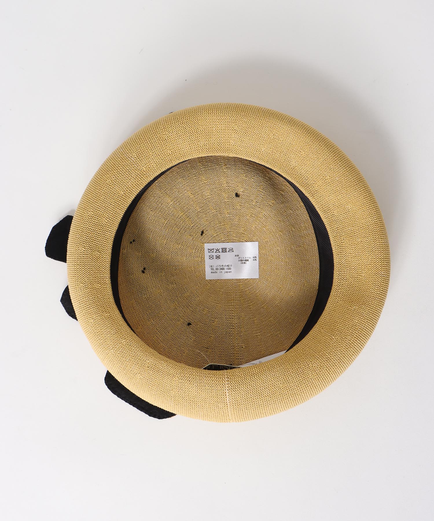 WEB・一部店舗限定販売/ フラワーサーモベレー帽