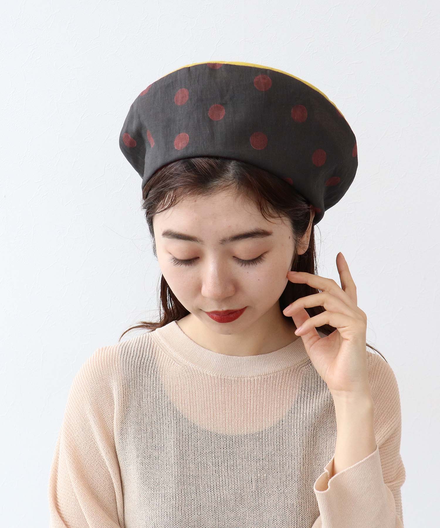 WEB・一部店舗限定販売/ GRAND AMI ベレー帽