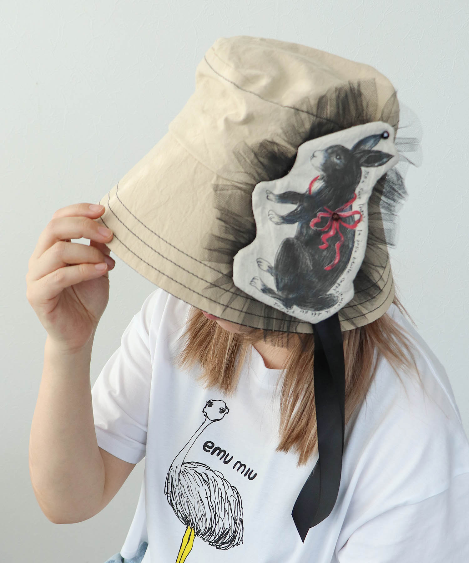 一部店舗・WEB限定販売/ リボンウサギのクロシェ