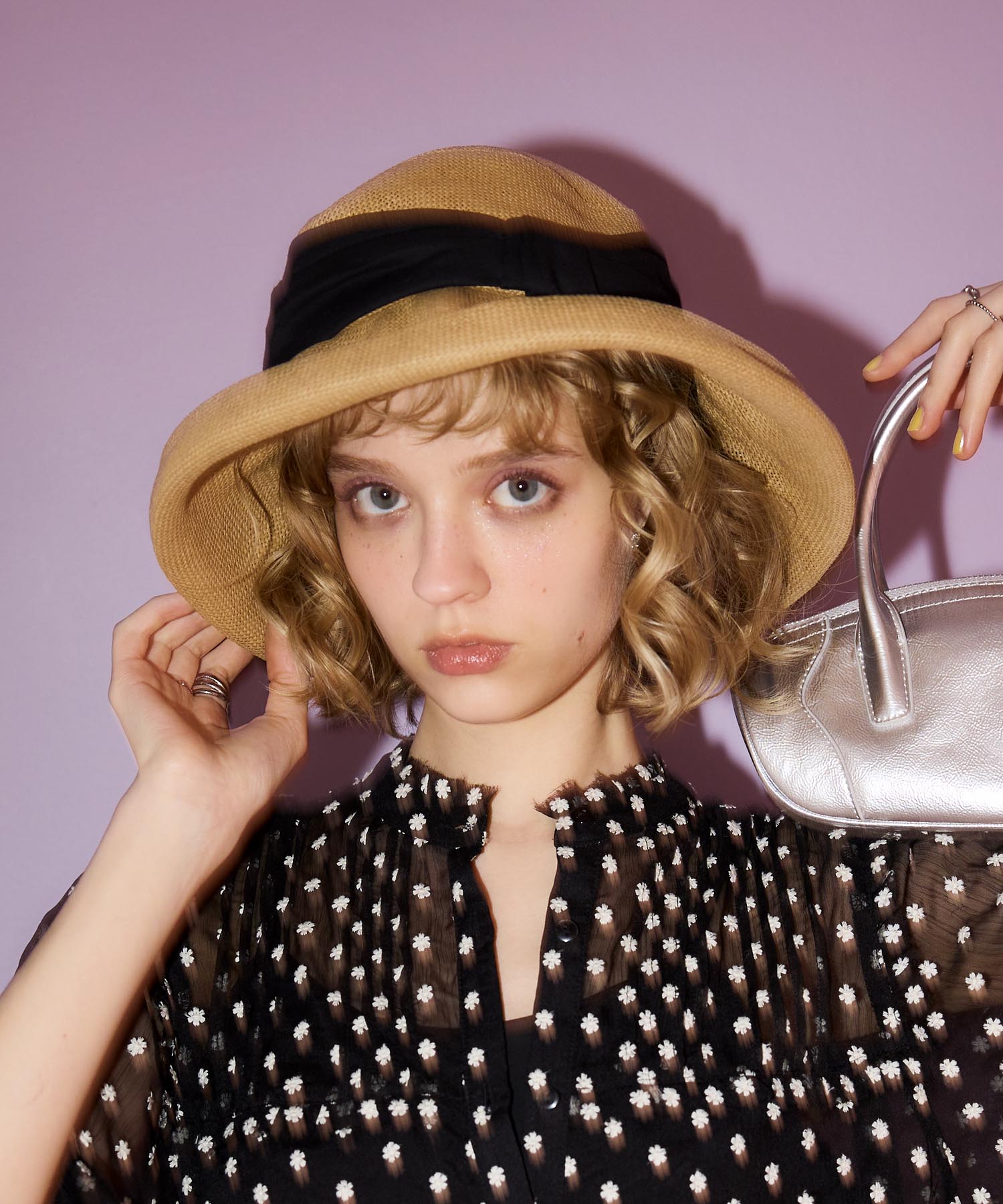 【Barairo no boushi】シートギャザークロシェ