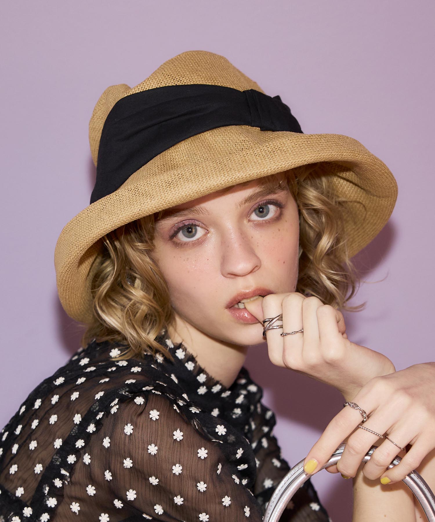 【Barairo no boushi】シートギャザークロシェ