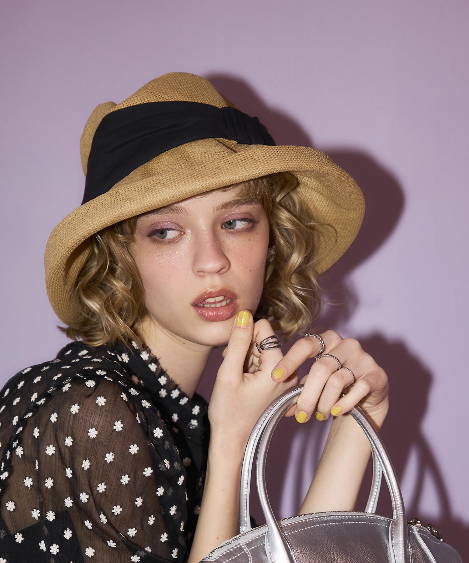 【Barairo no boushi】シートギャザークロシェ