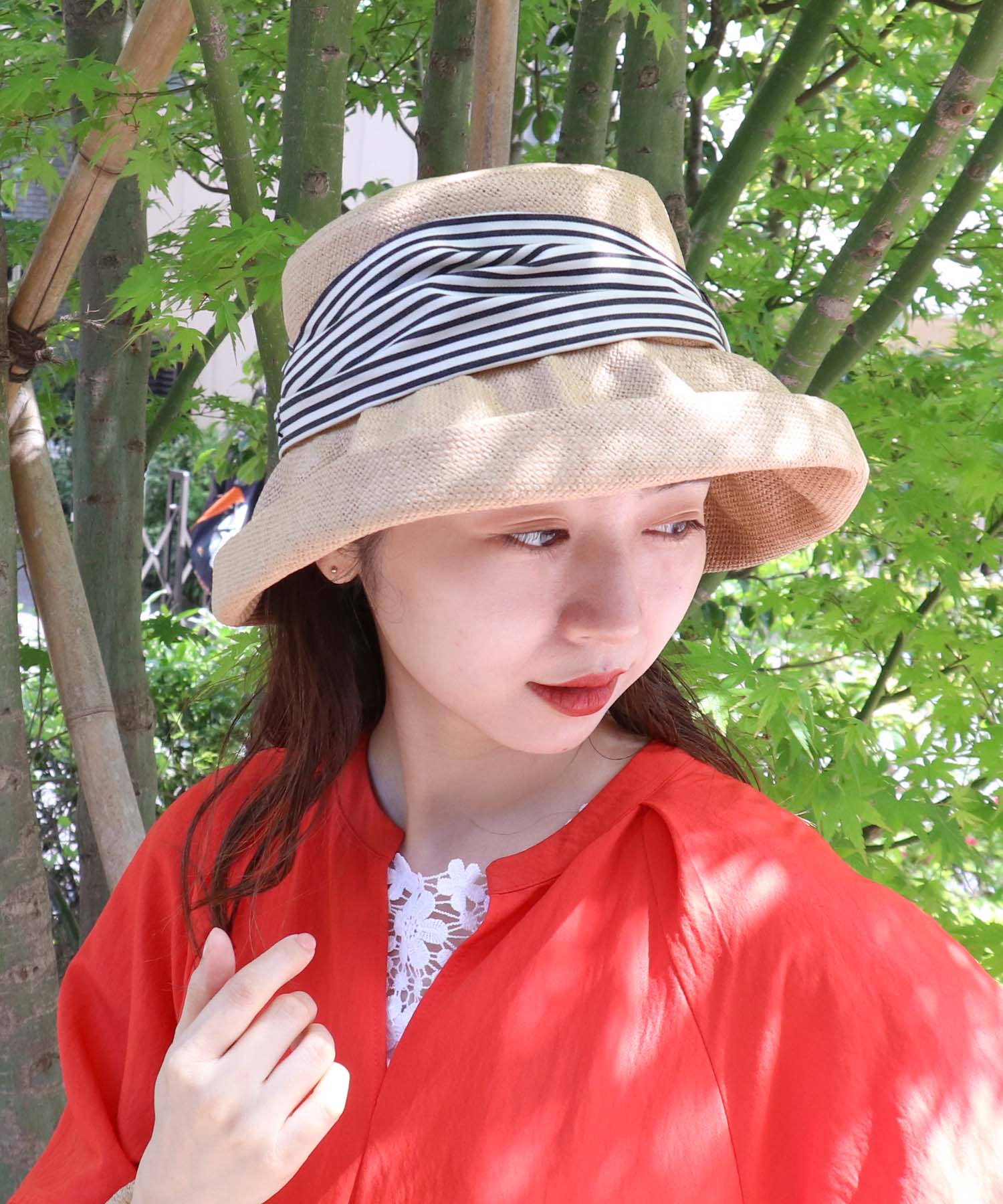 【Barairo no boushi】シートギャザークロシェ