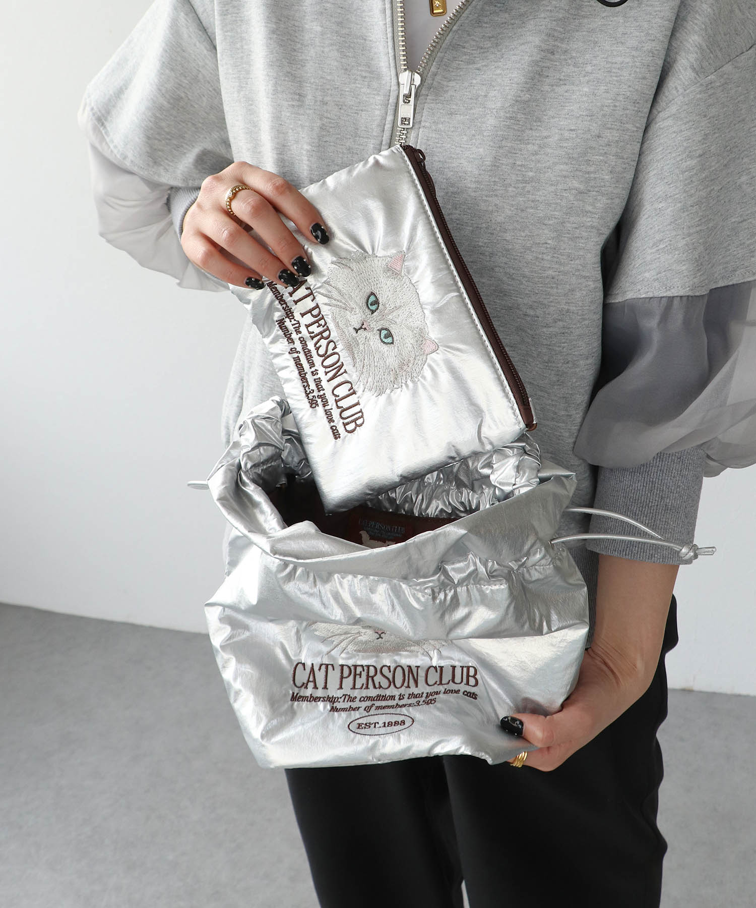 【JOli JOli】ローカルズフラットポーチ