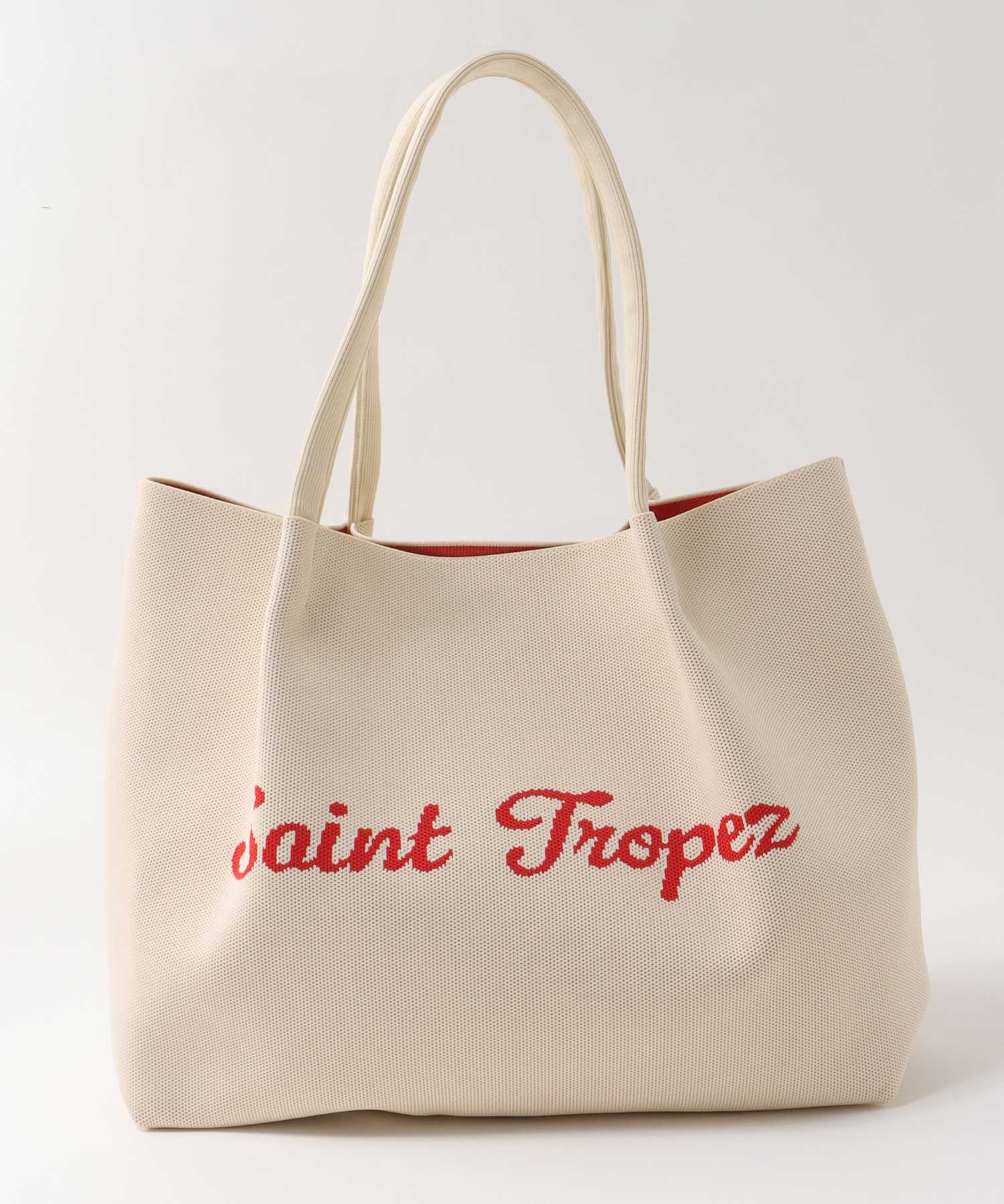 バケーションLOGOニットトート