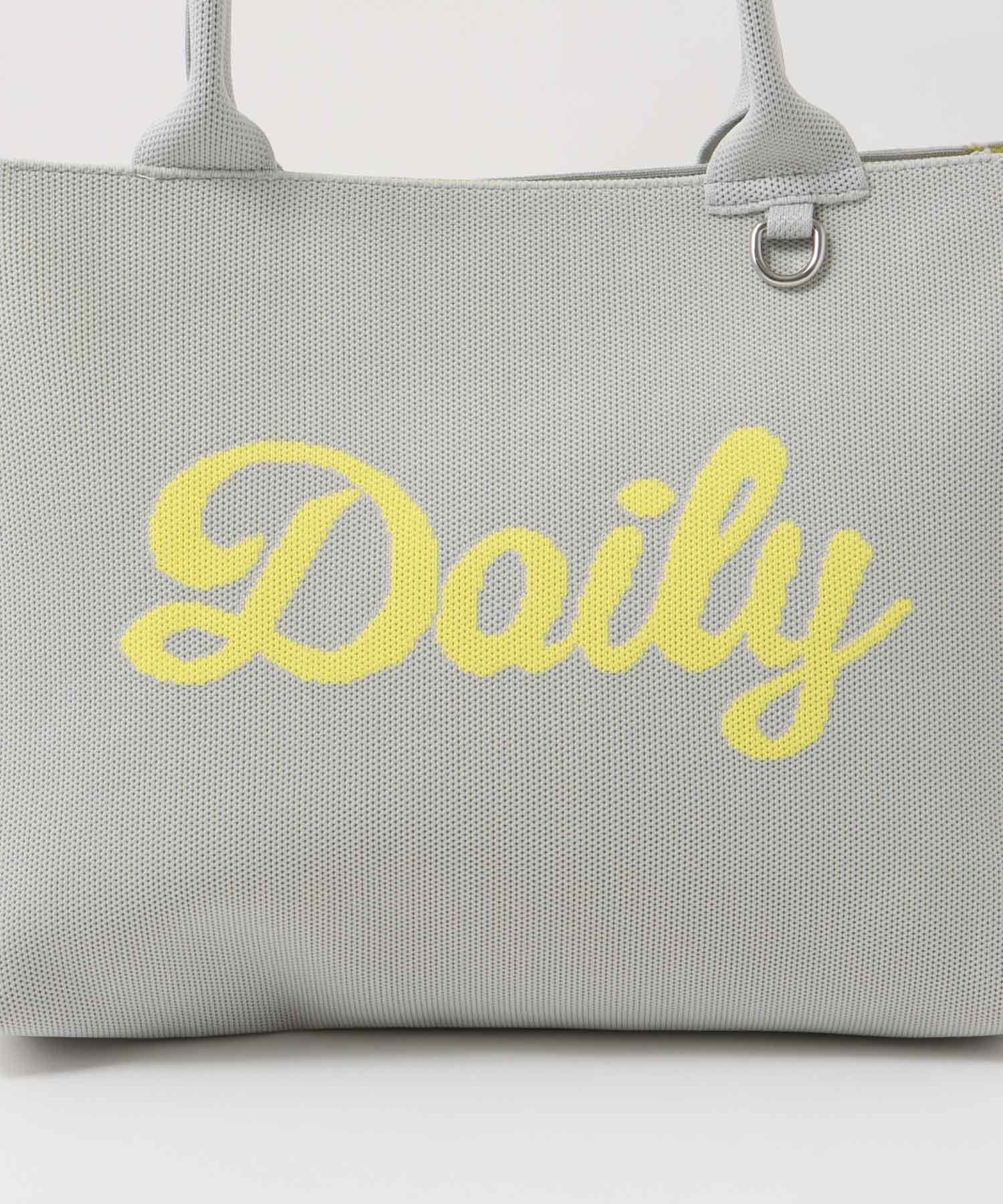 スアーブLOGOニットトート