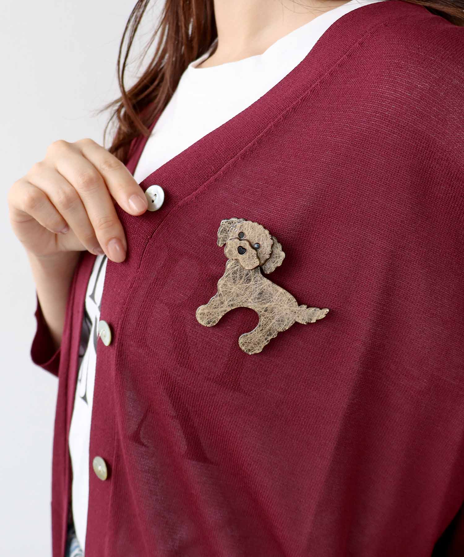 プードルブローチ