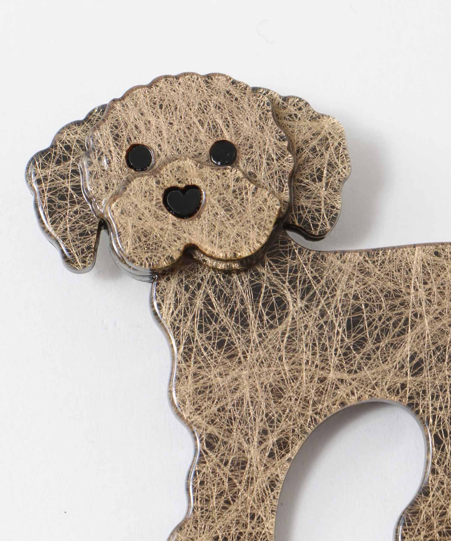 プードルブローチ