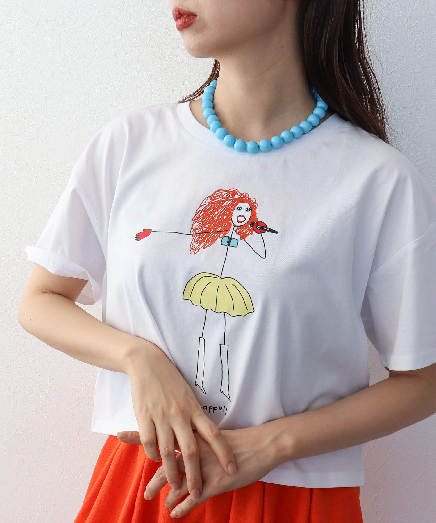 15㎜カラーボールネックレス