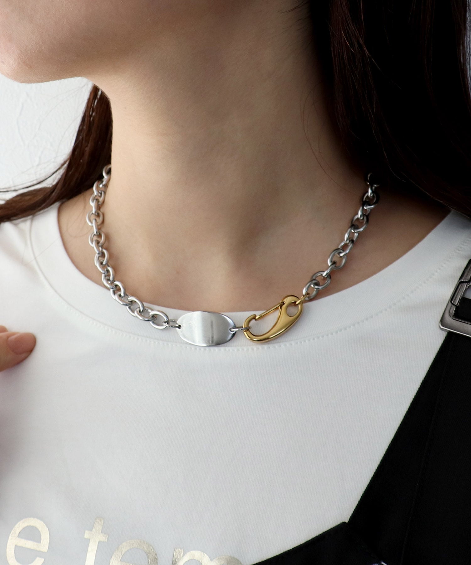 チェーンMIXステンレスネックレス