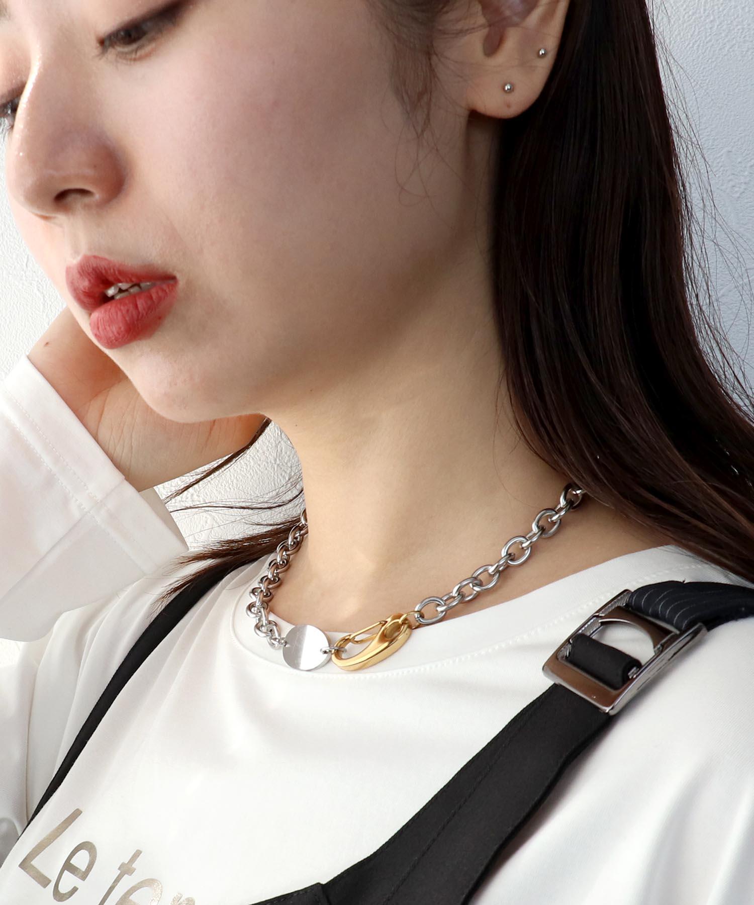 チェーンMIXステンレスネックレス