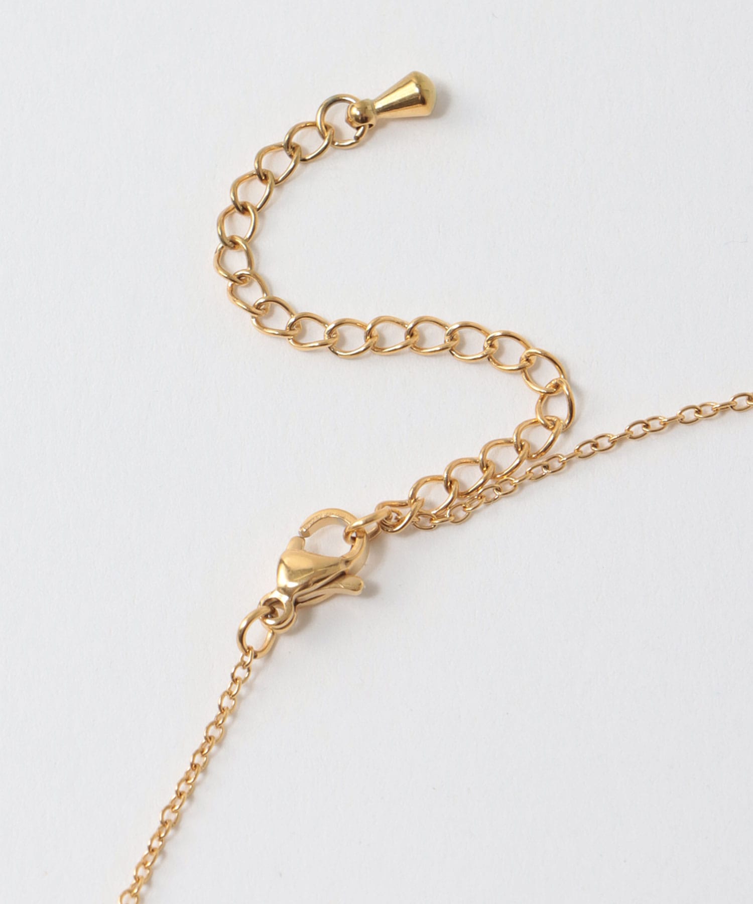 カラーミニハートステンレスネックレス