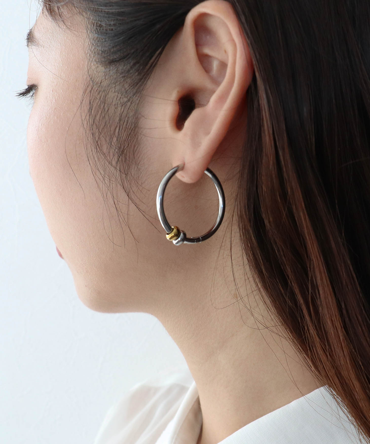 MIXカラーワンタッチステンレスピアス