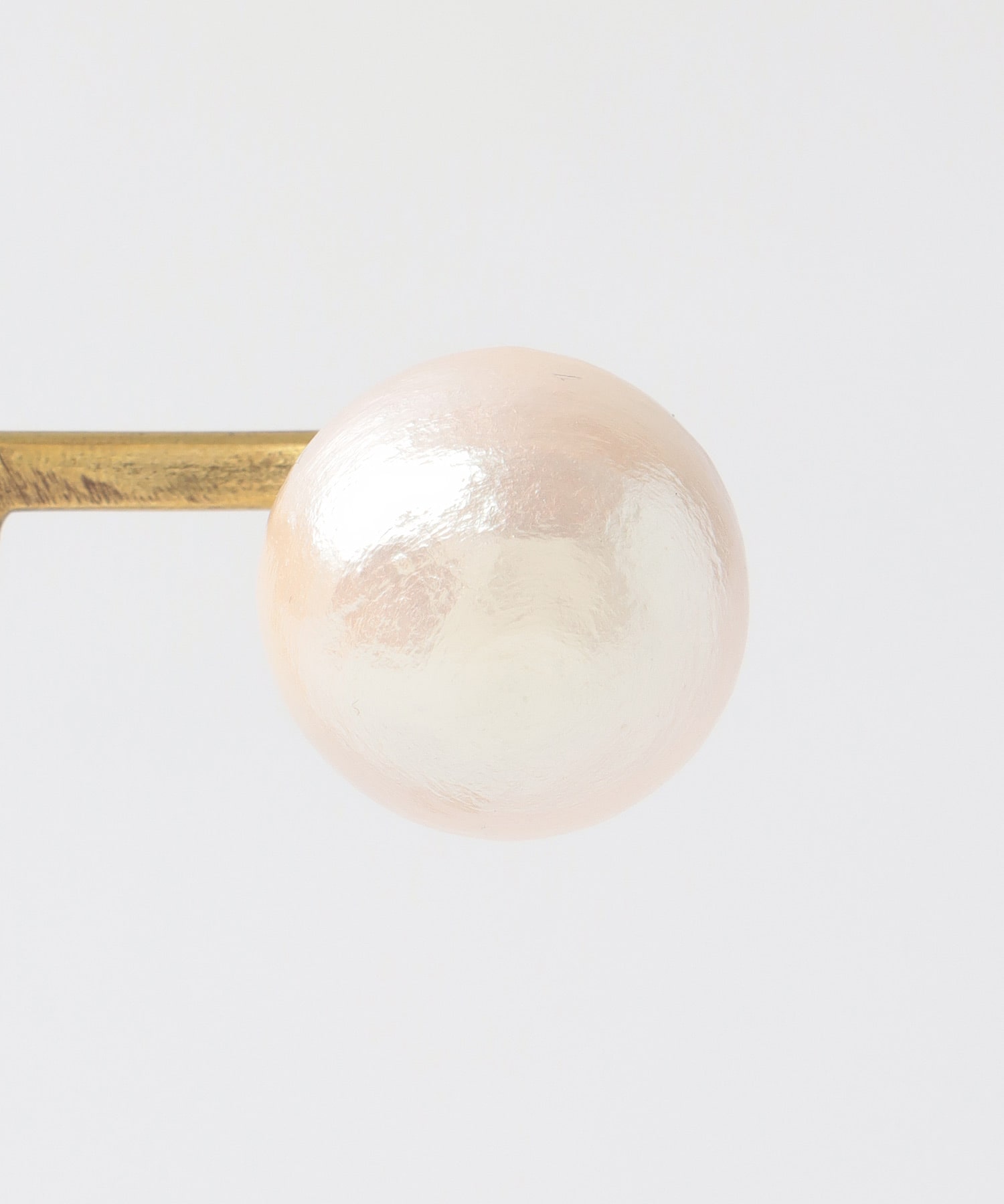 20mmコットンパールピアス