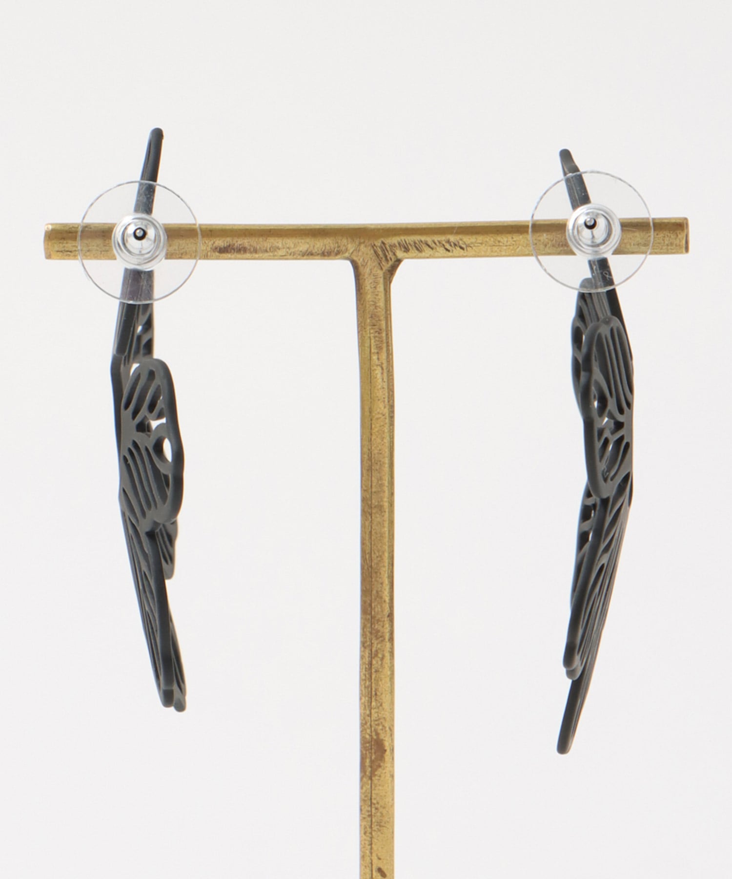 フラワーレースピアス