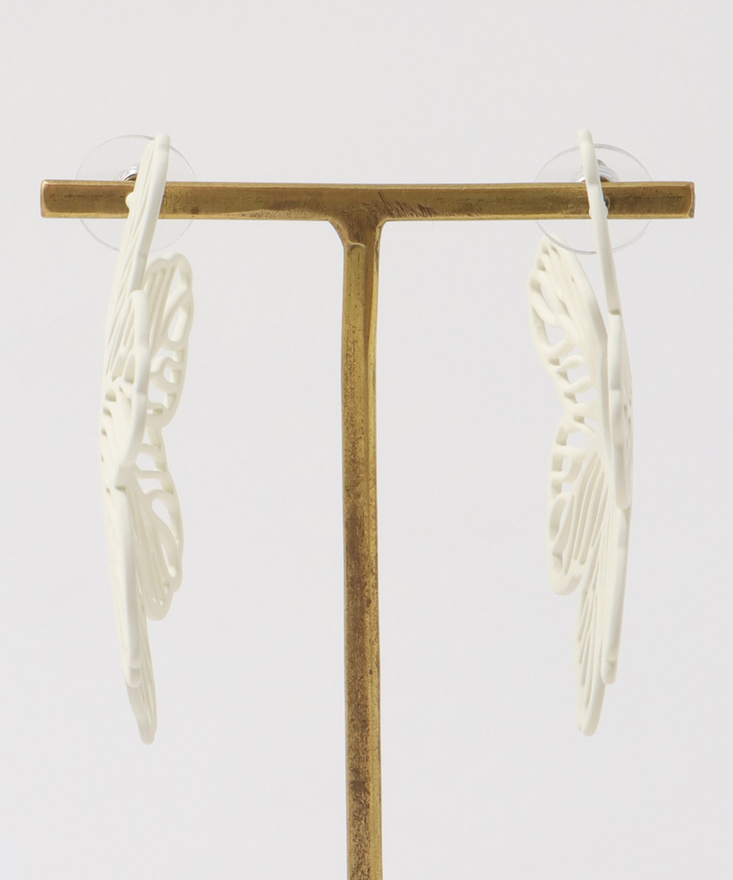 フラワーレースピアス