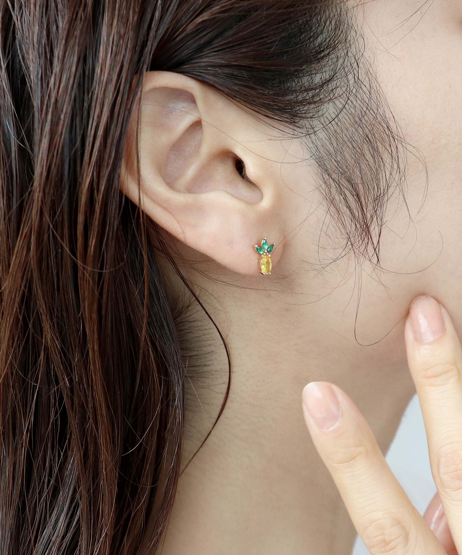 ミニフルーツピアス