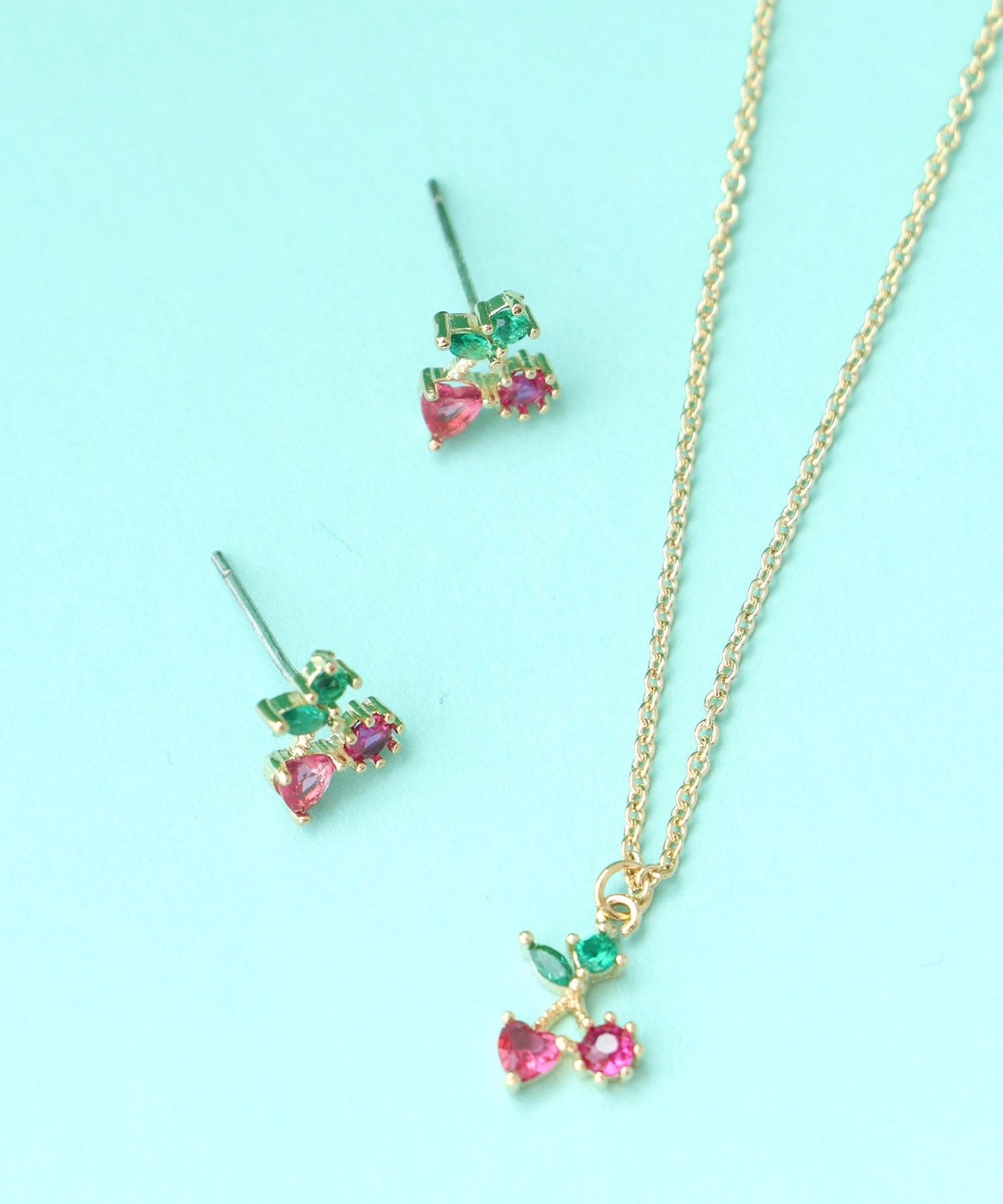 ミニフルーツピアス