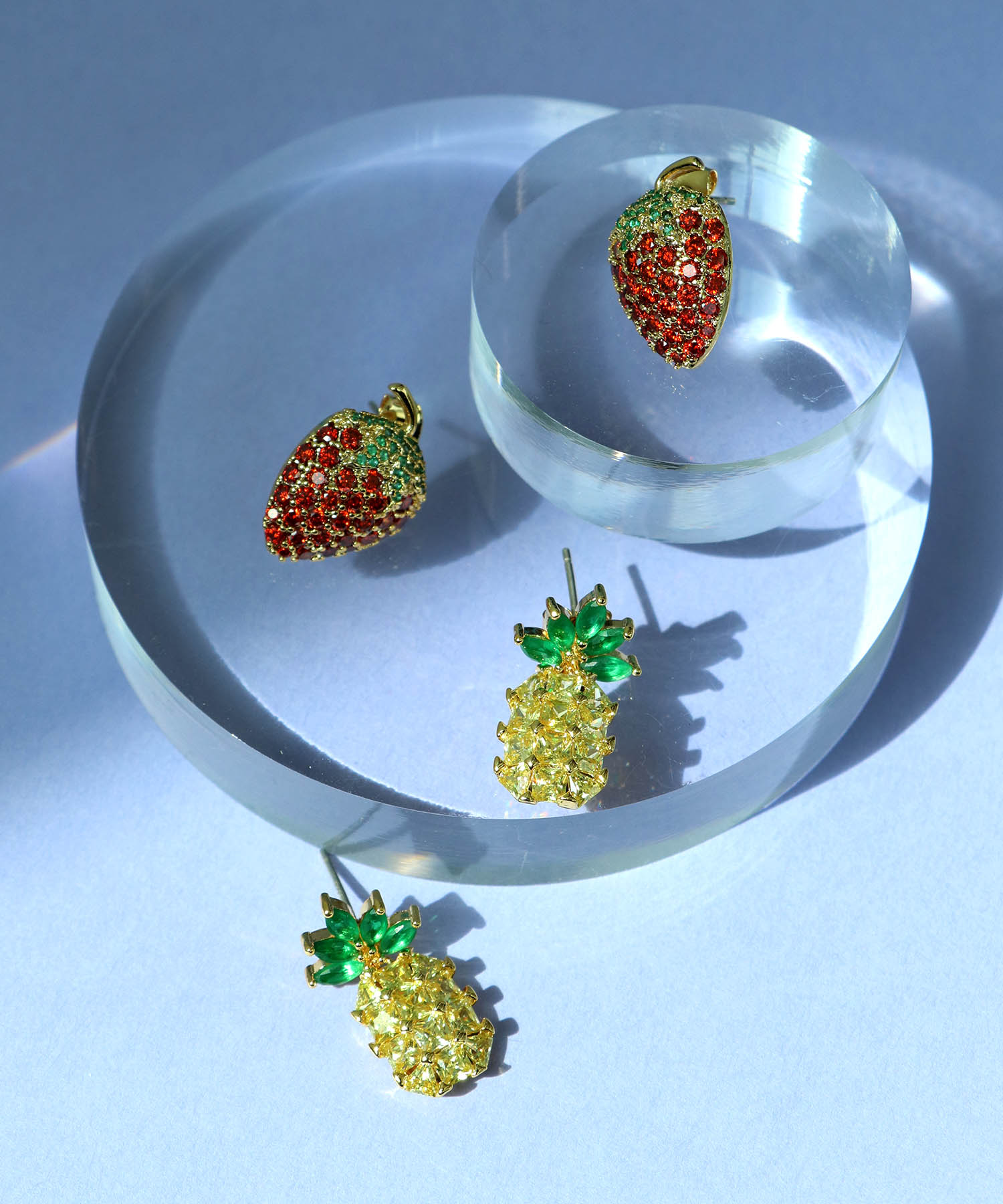 フルーツビジューピアス