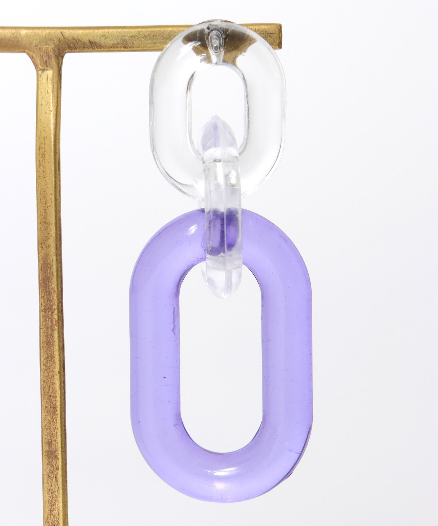 アクリルクリアピアス