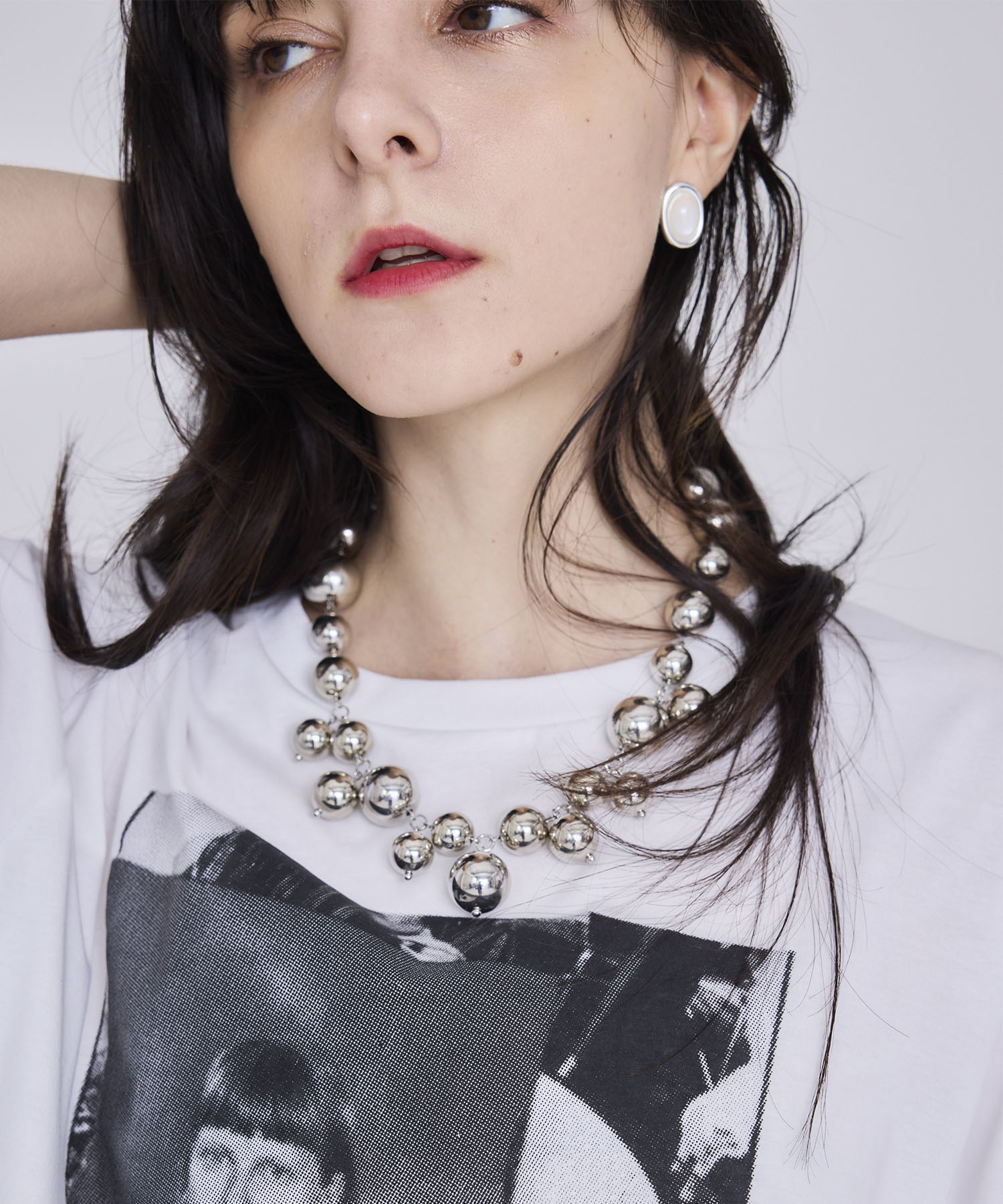 カラーストーンイヤリング