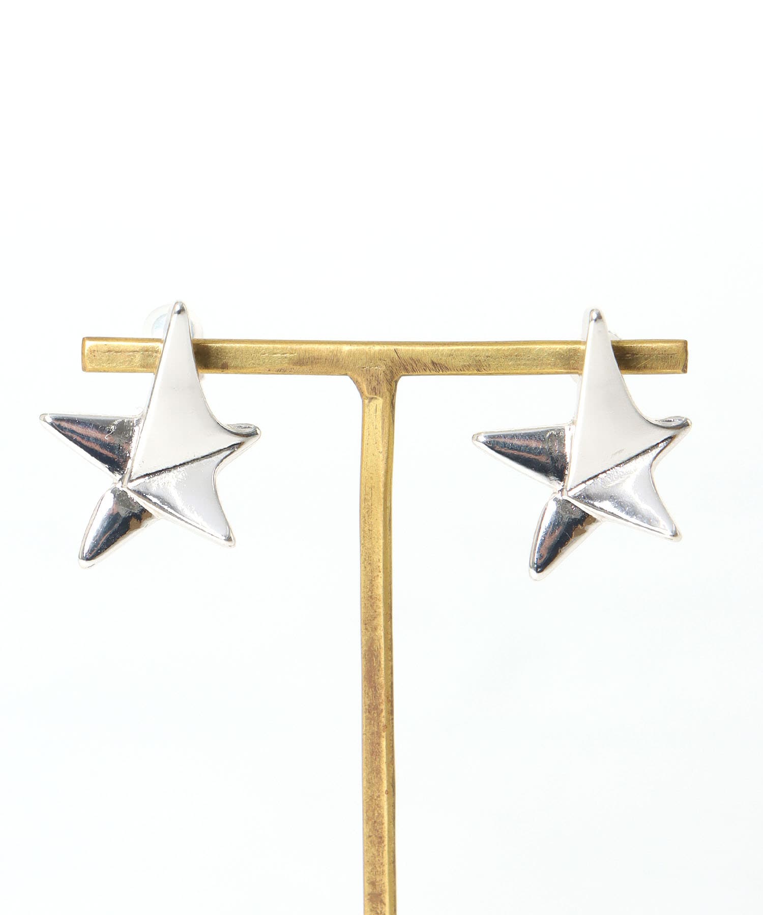 メタルスターイヤリング