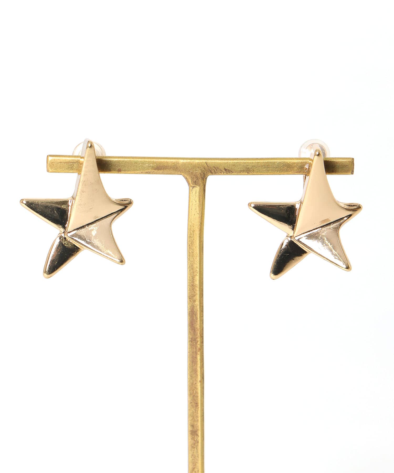 メタルスターイヤリング