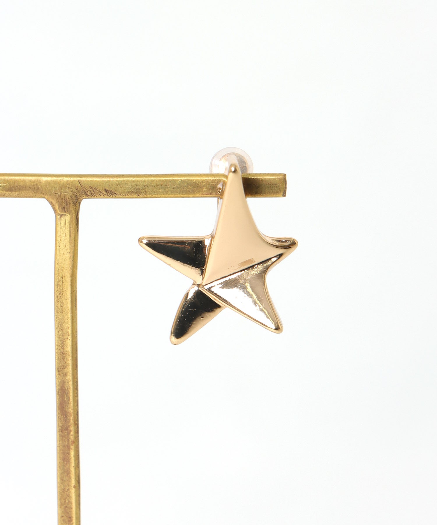 メタルスターイヤリング