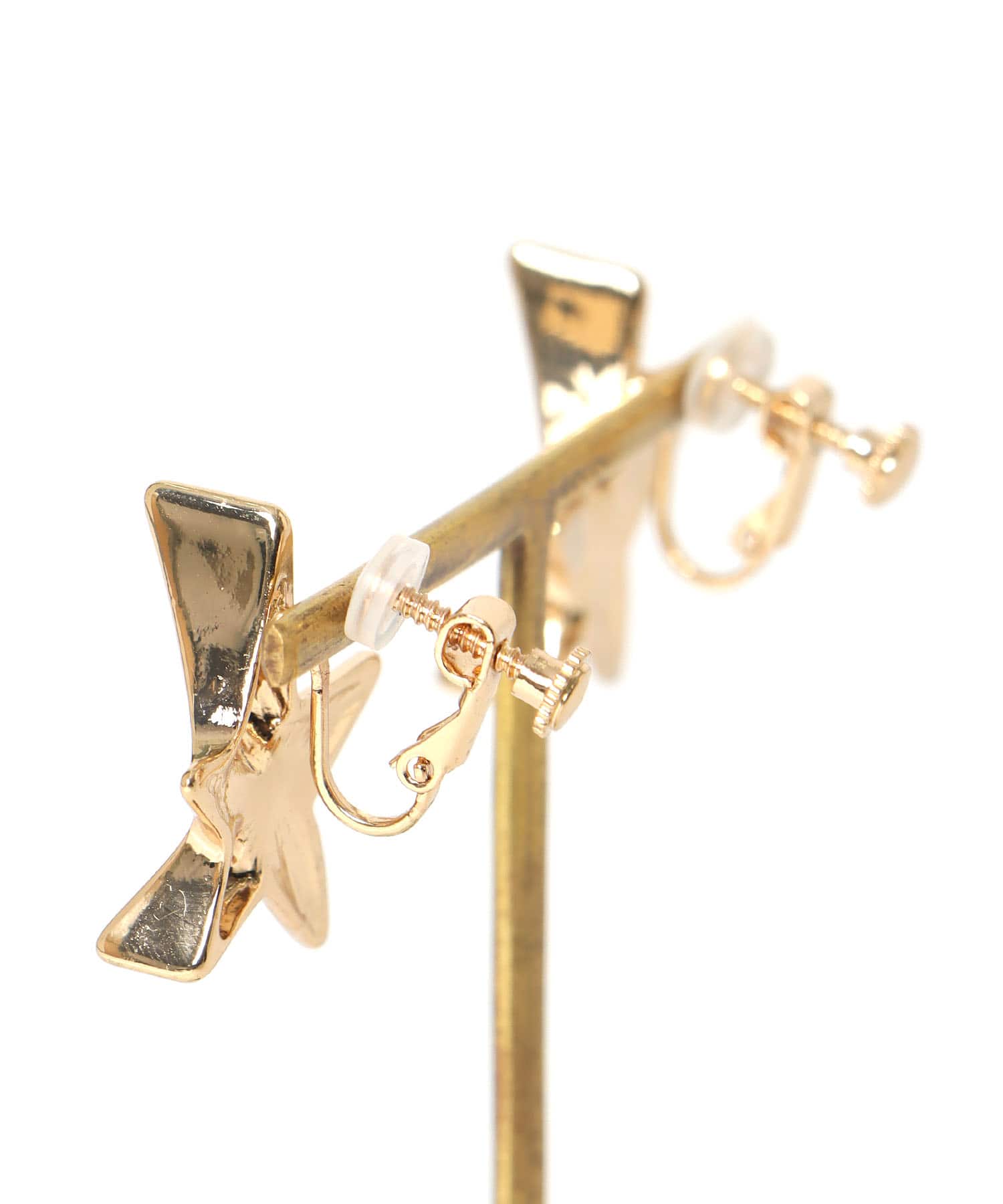 メタルスターイヤリング