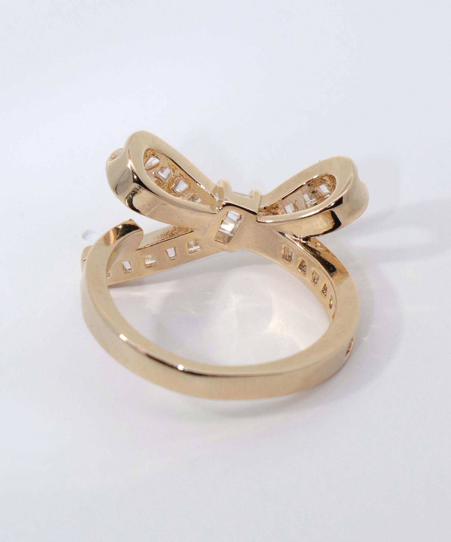 リボンキラリ立体リング#14