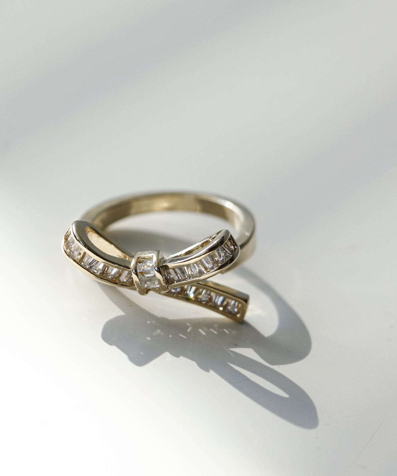 リボンキラリ立体リング#14