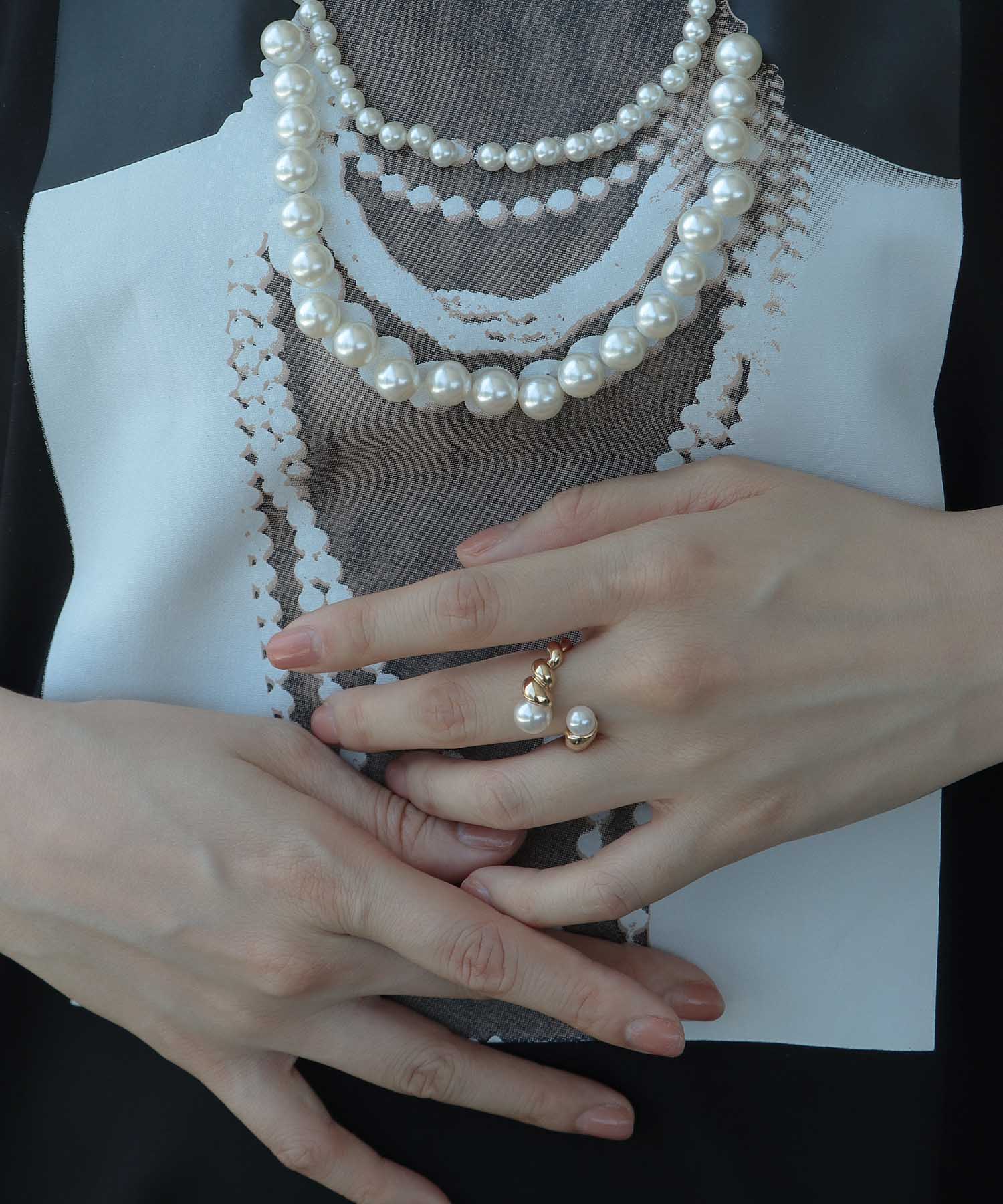 ねじねじパールリング