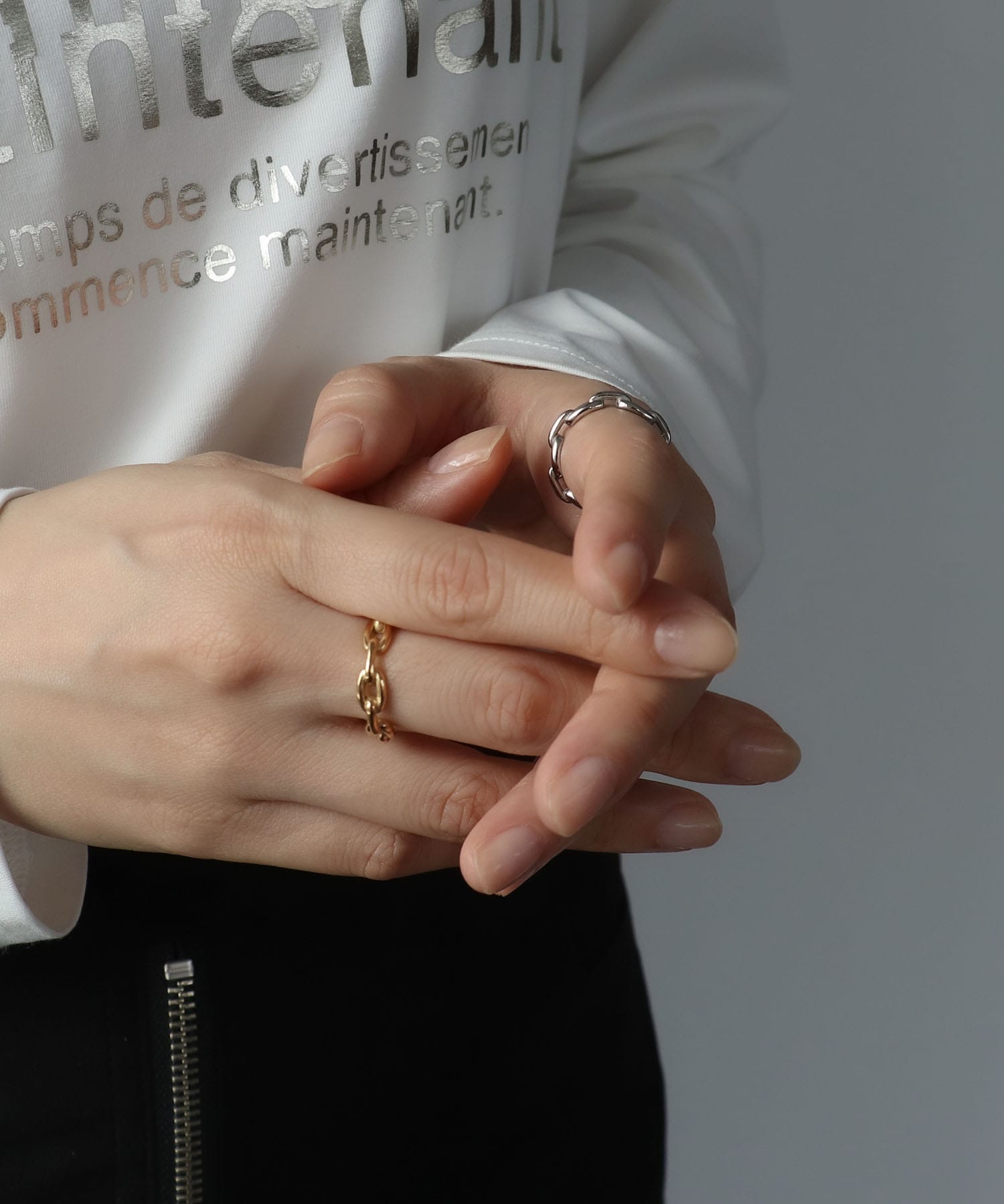 チェーンステンレスリング#13