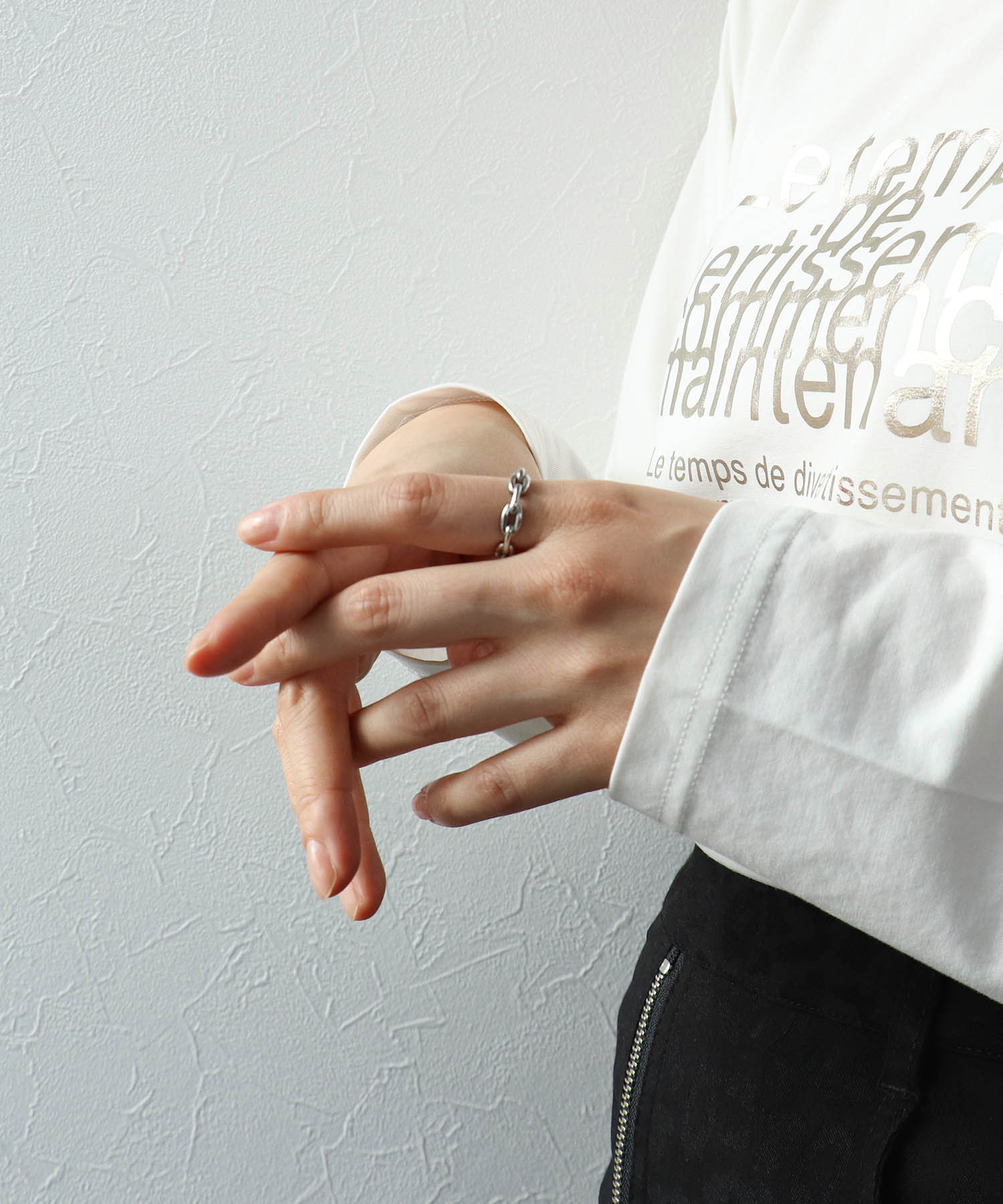 チェーンステンレスリング#13