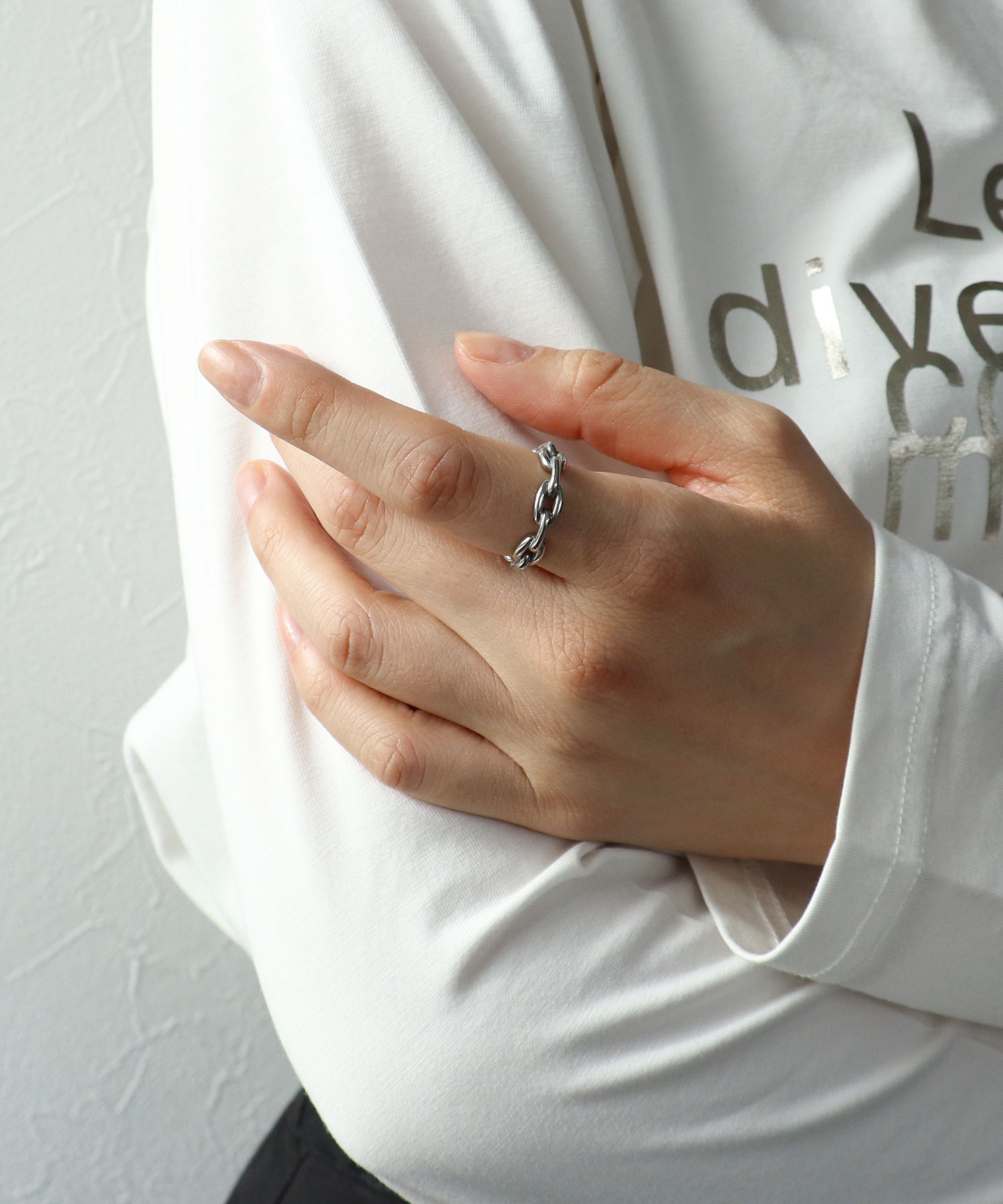 チェーンステンレスリング#13