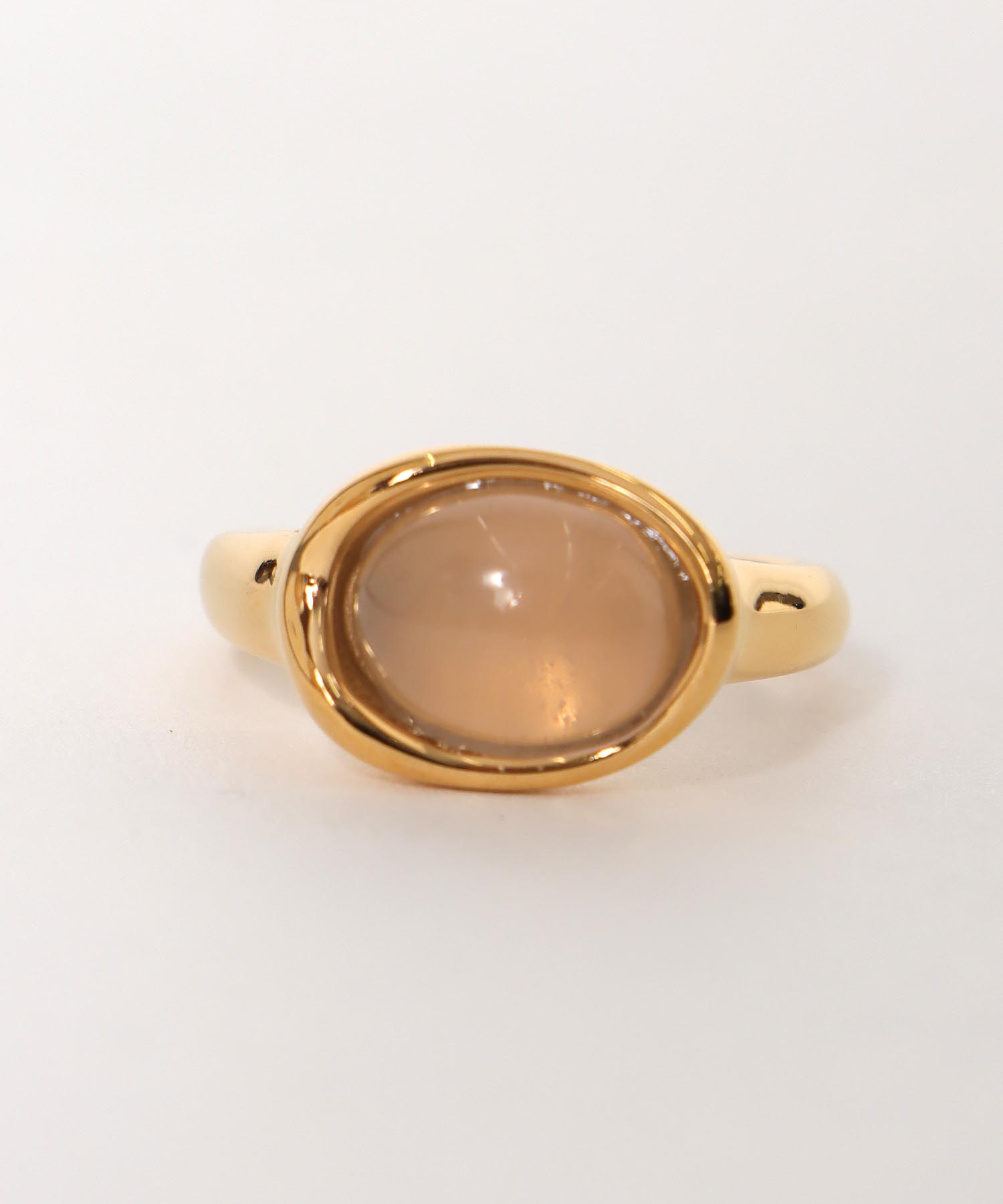 ステンレスカラーストーンリング#14