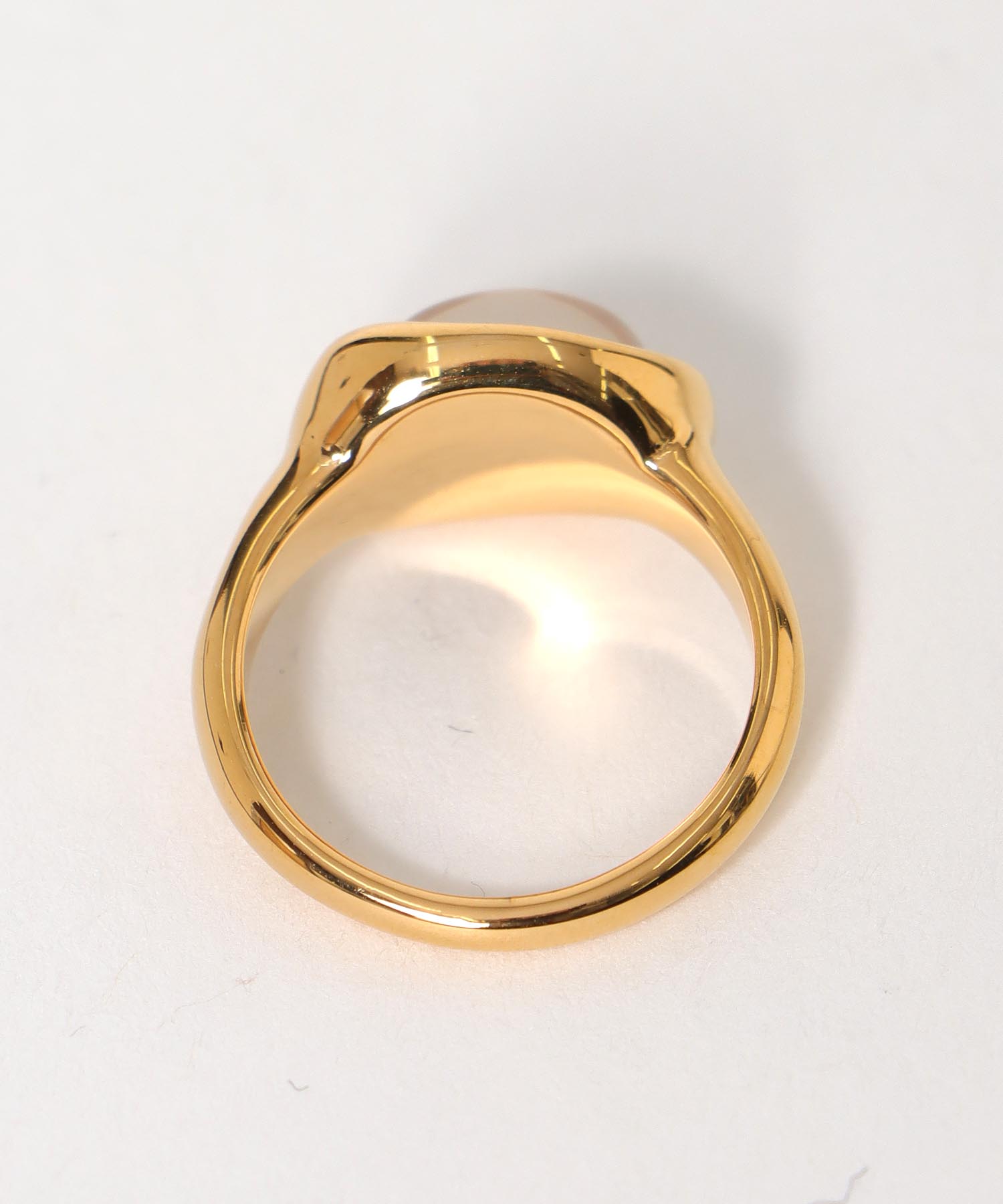 ステンレスカラーストーンリング#14