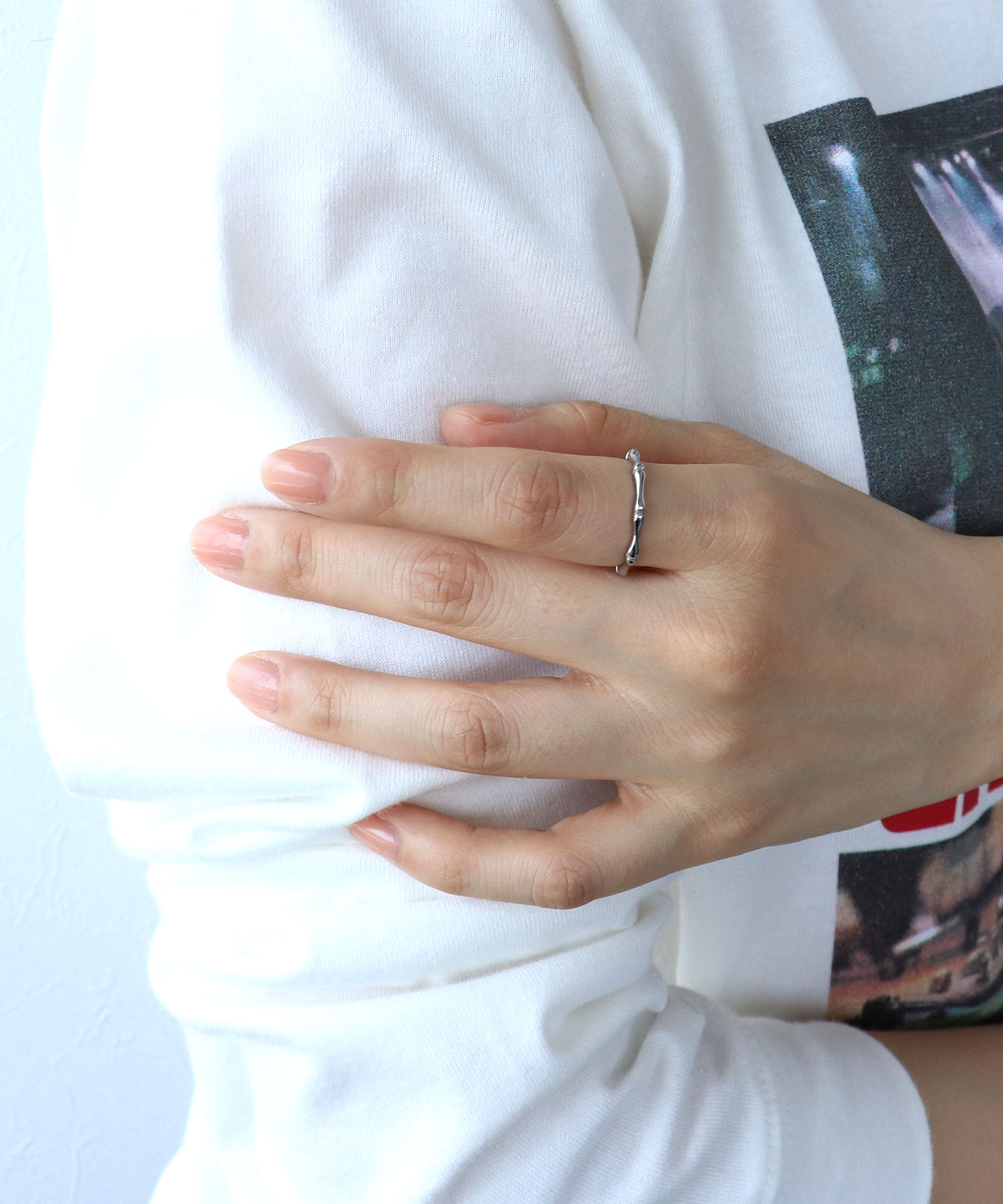 ボーンステンレスリング ＃14