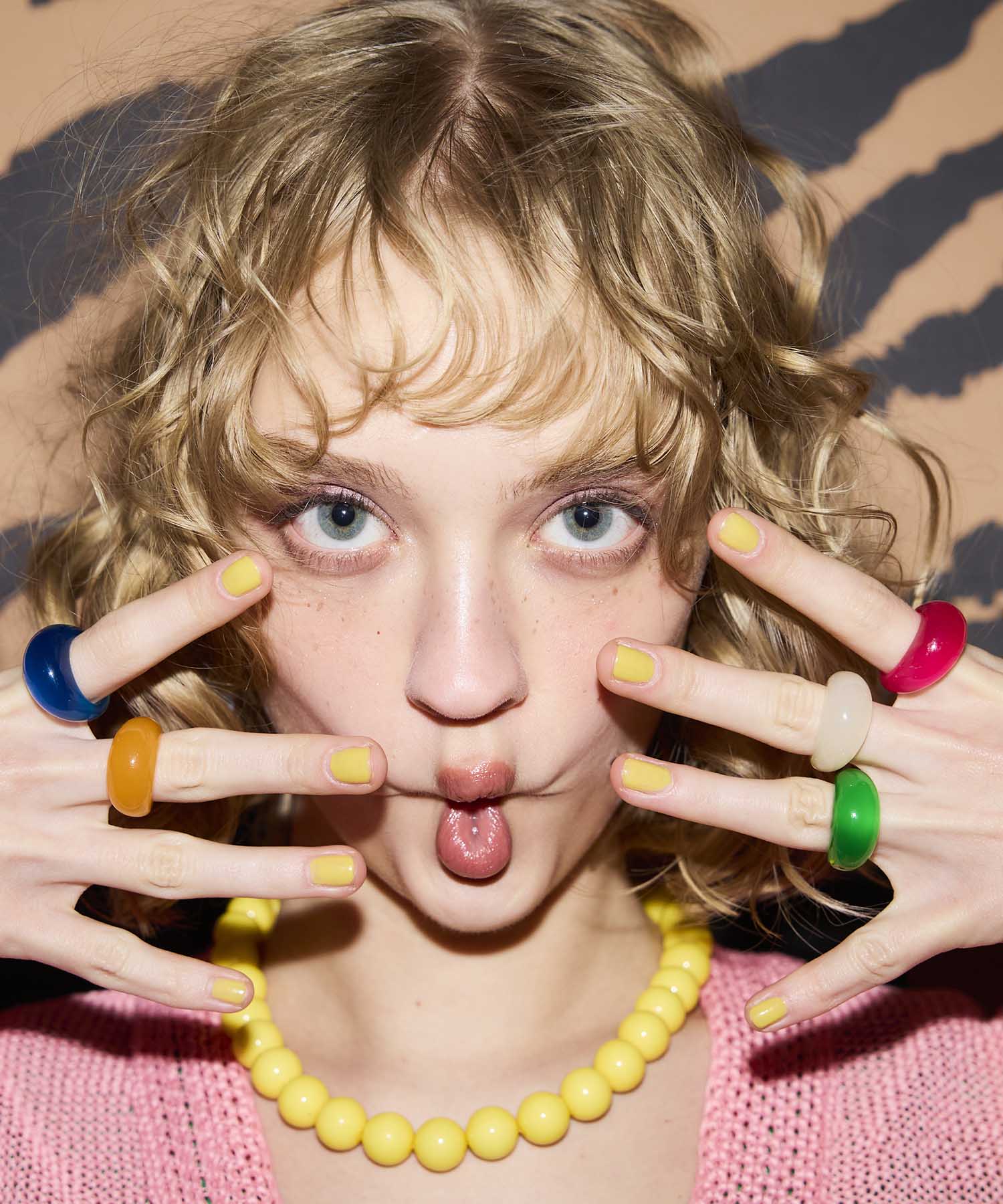 クリアカラーぷっくりリング＃１２