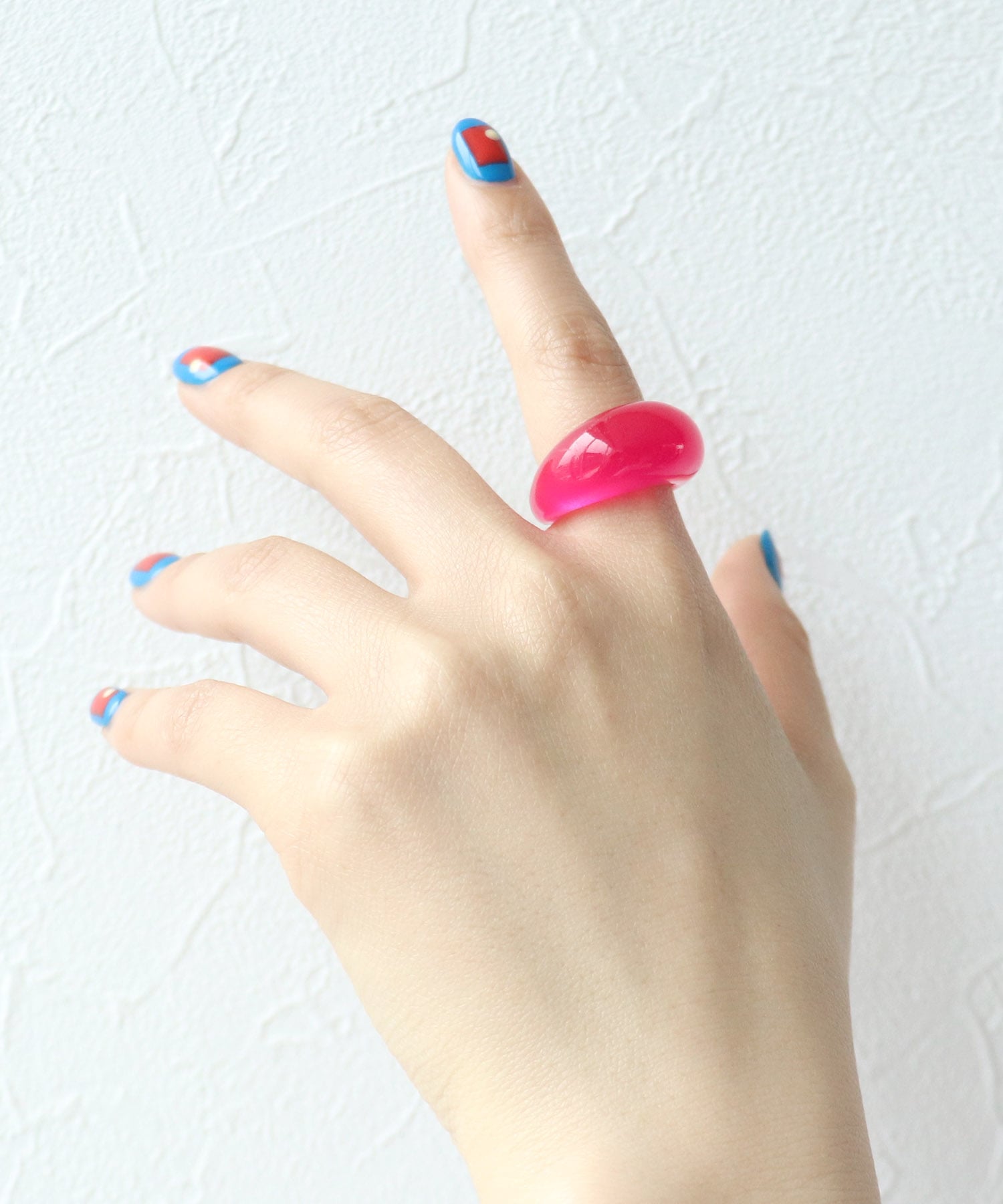 クリアカラーぷっくりリング＃１２