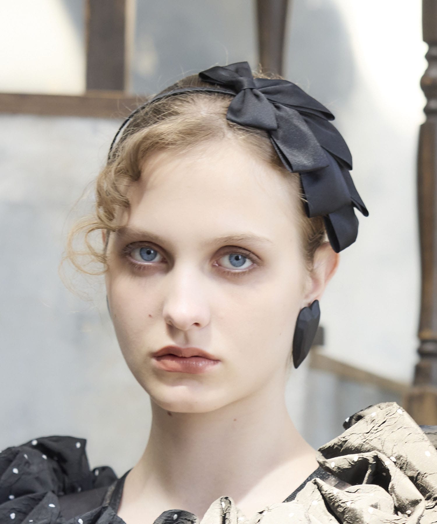 アシメリボンカチューシャ