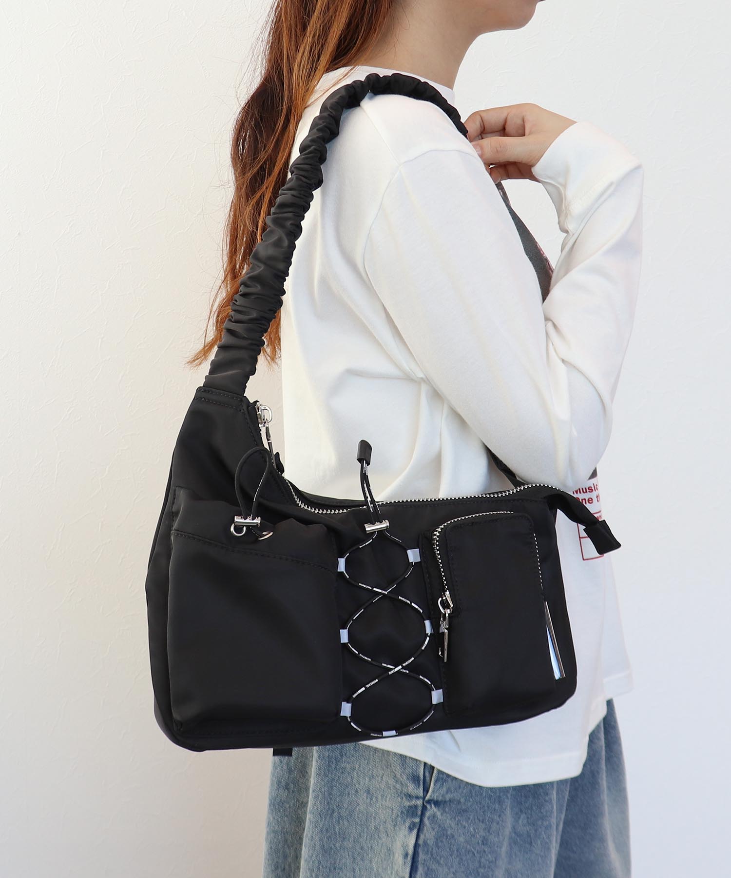 【MARECHAL TERRE 】ナイロンボディーバッグ