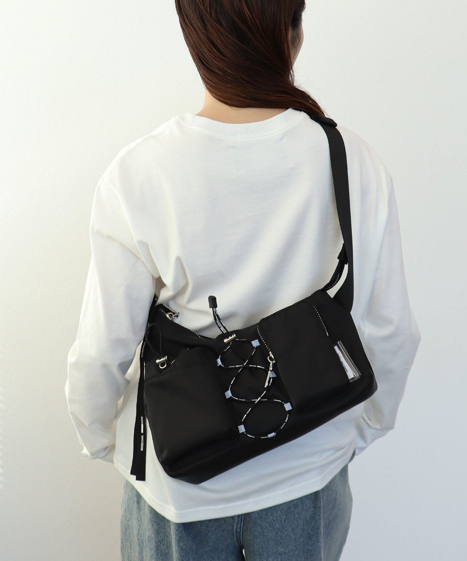 【MARECHAL TERRE 】ナイロンボディーバッグ