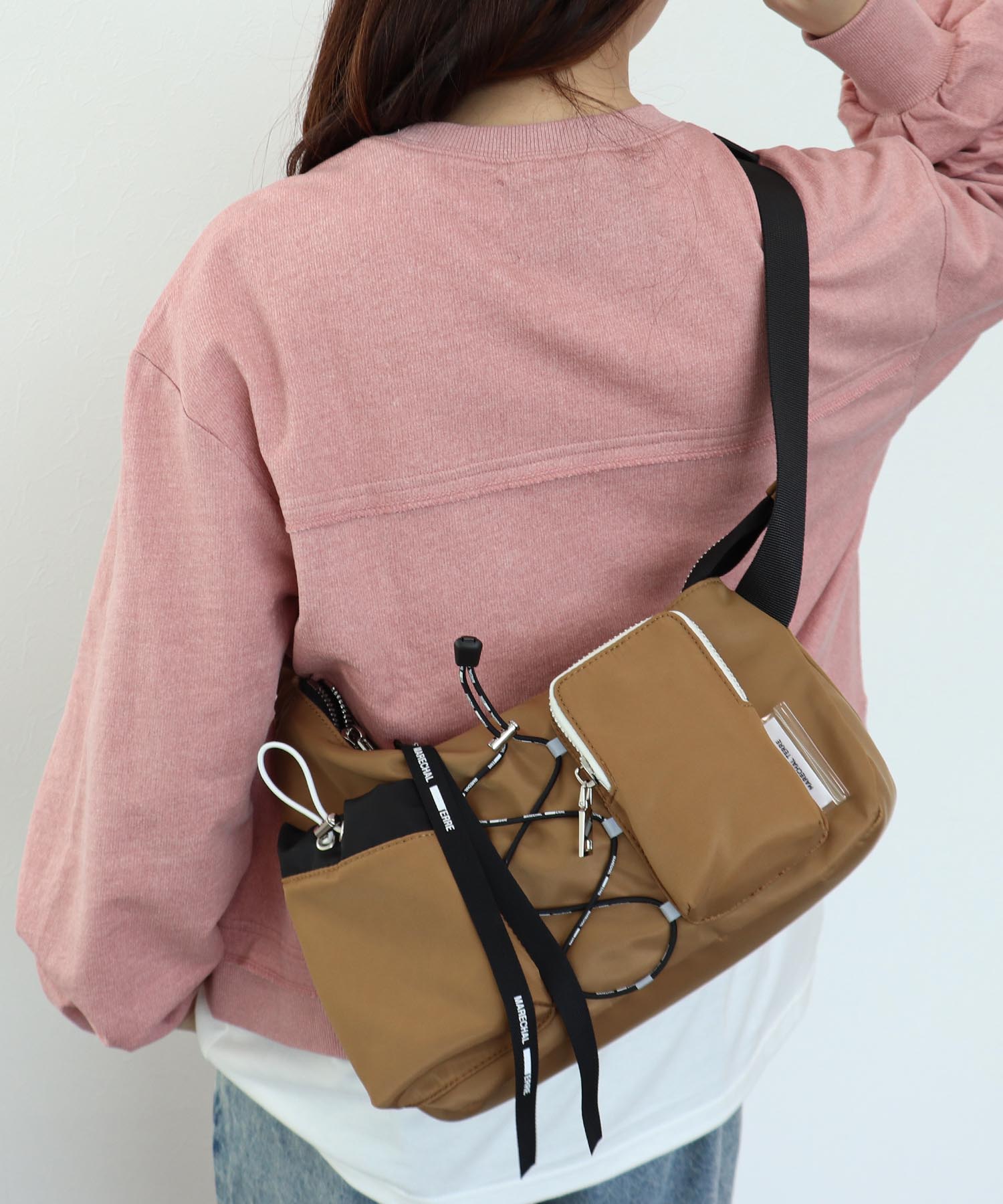 【MARECHAL TERRE 】ナイロンボディーバッグ