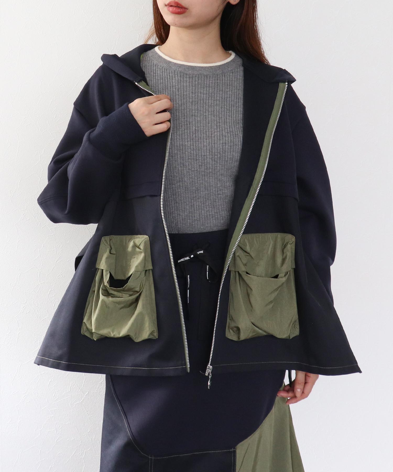 【MARECHAL TERRE 】ポケットフーディー