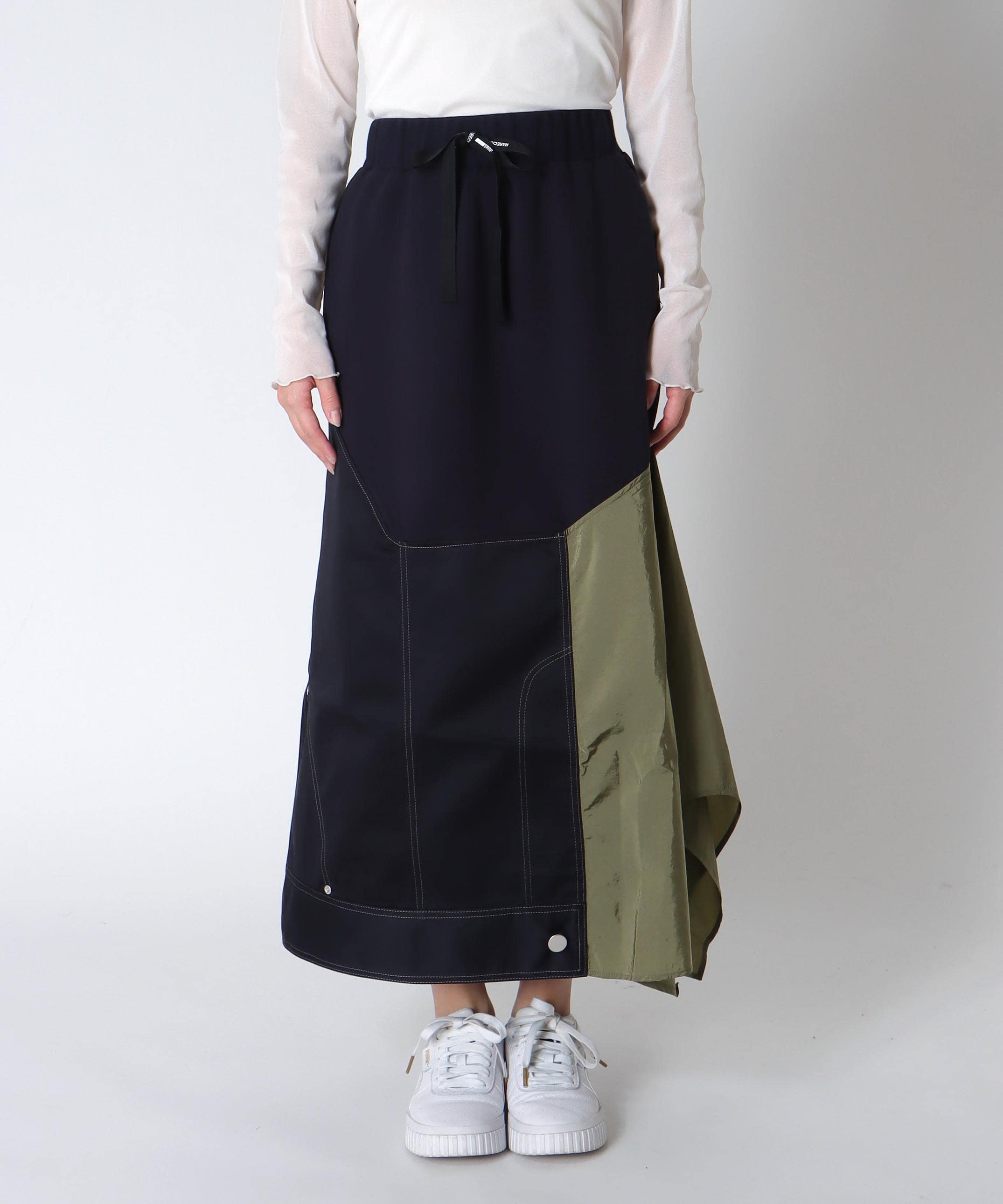 【MARECHAL TERRE 】ドッキングデザインスカート